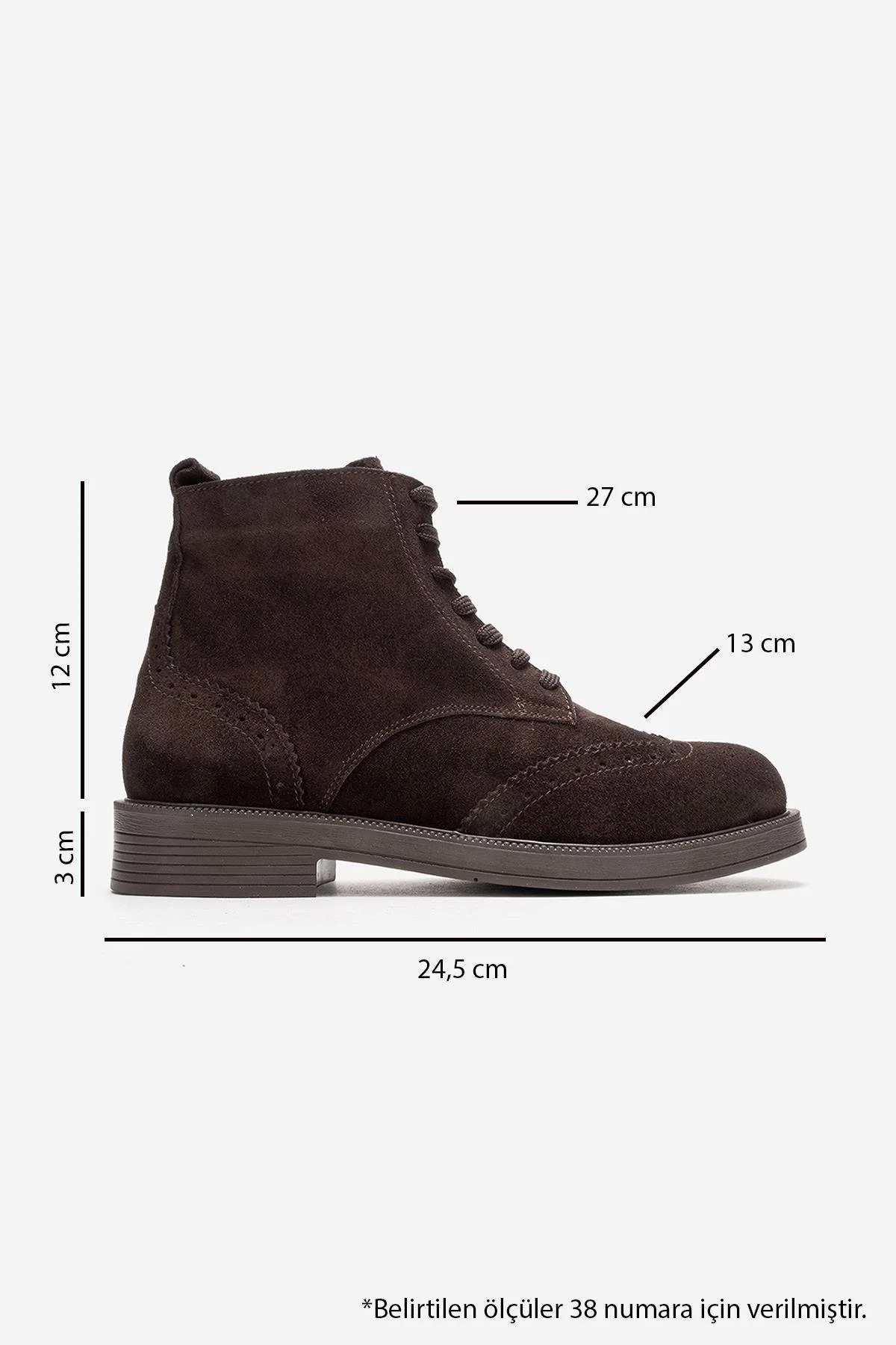 NELVY - Cognac Genuine Leather Boot (Women) - Image 3