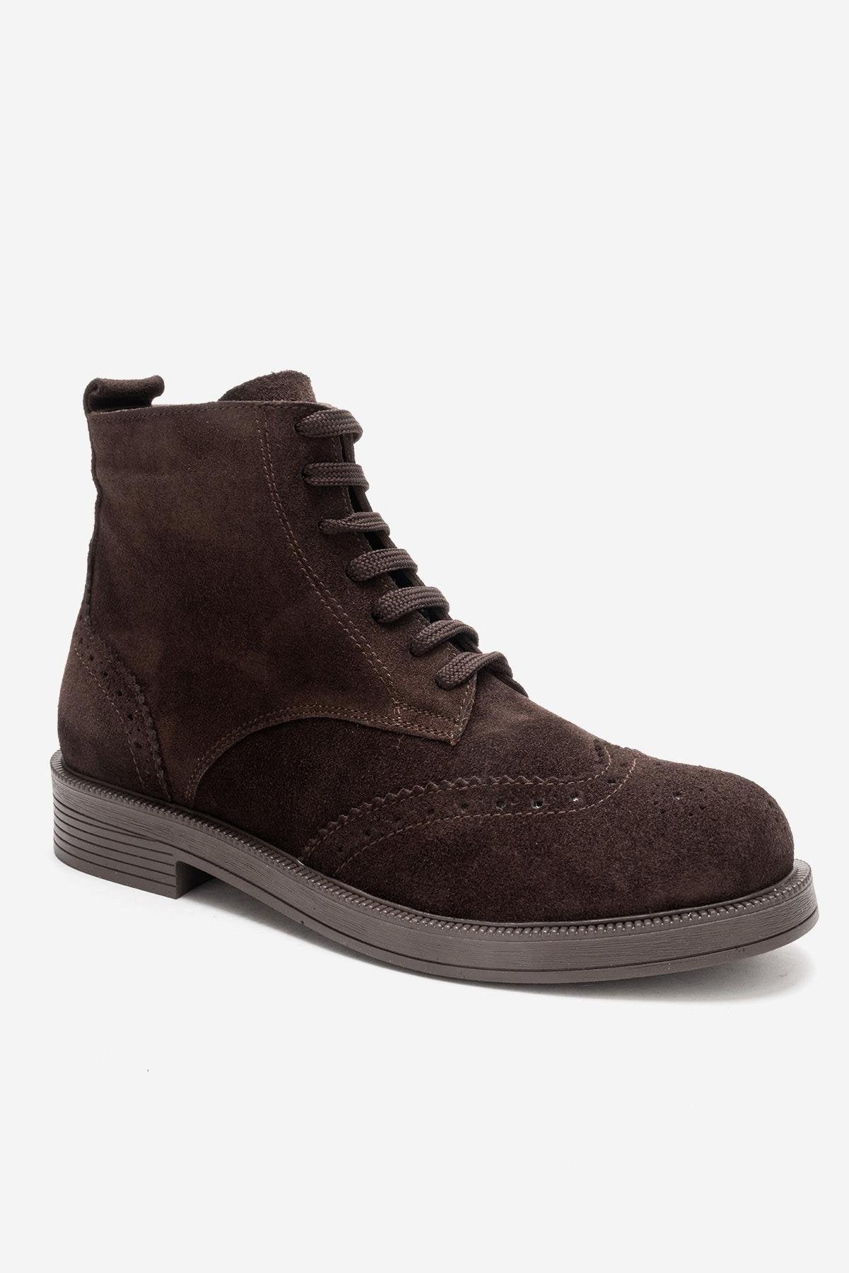 NELVY - Cognac Genuine Leather Boot (Women) - Image 5