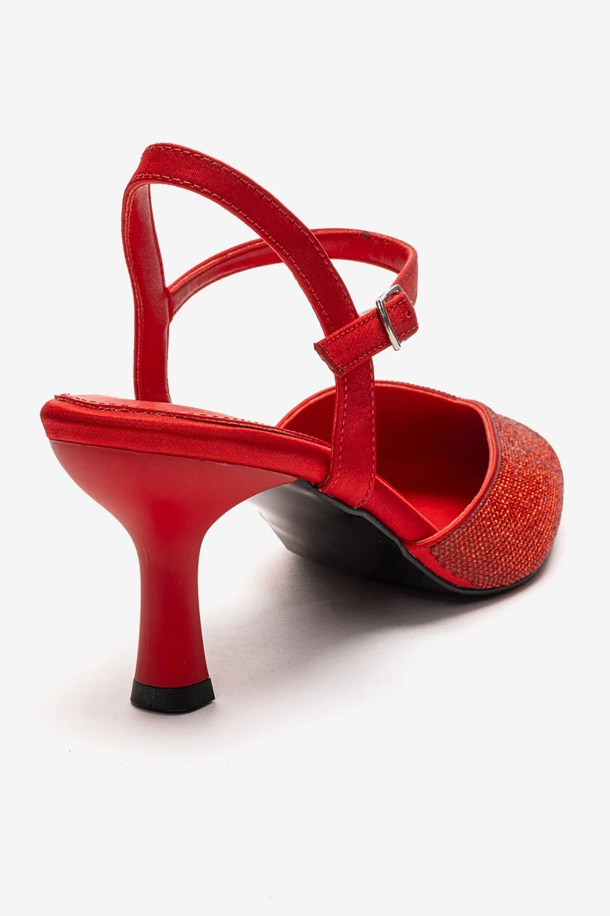 NIVORA - Red Stiletto Pump (Women) - Image 5