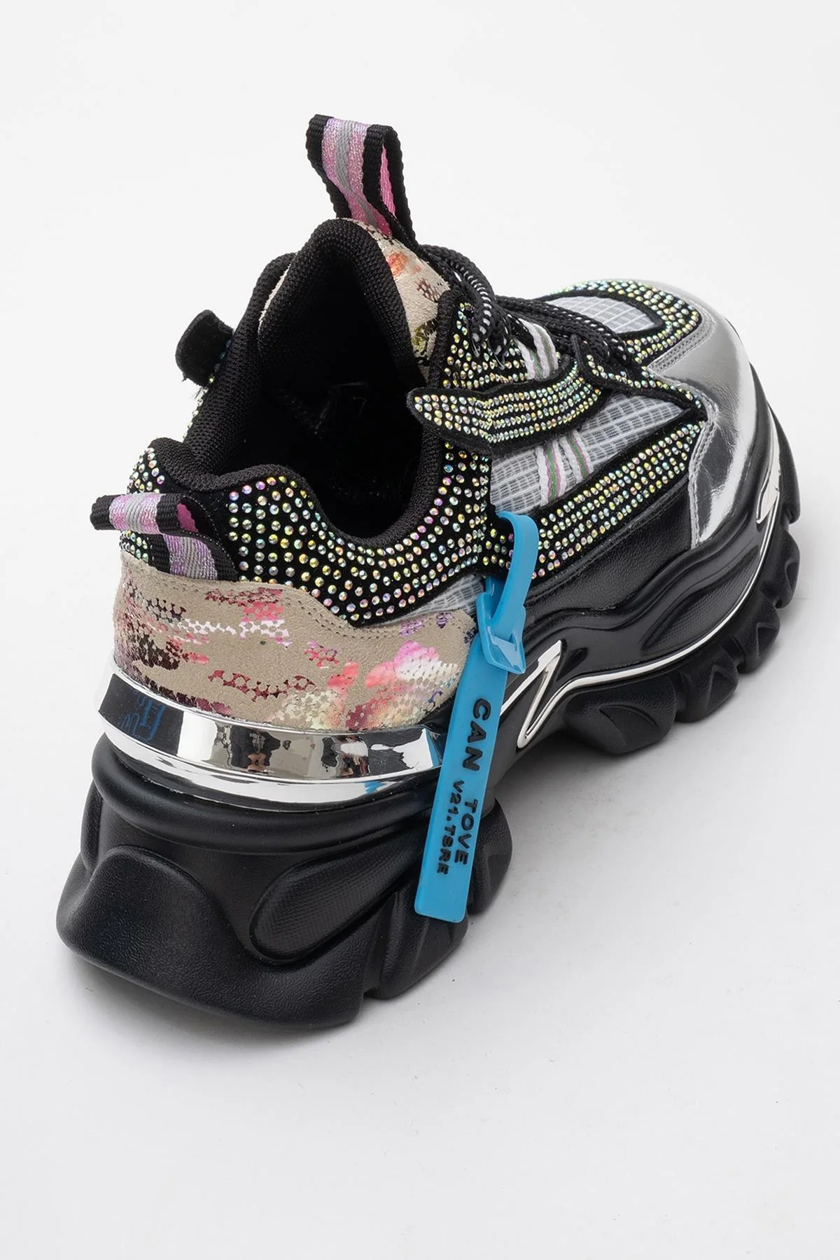 Noi - Black Silver Sneaker (Women) - Image 4