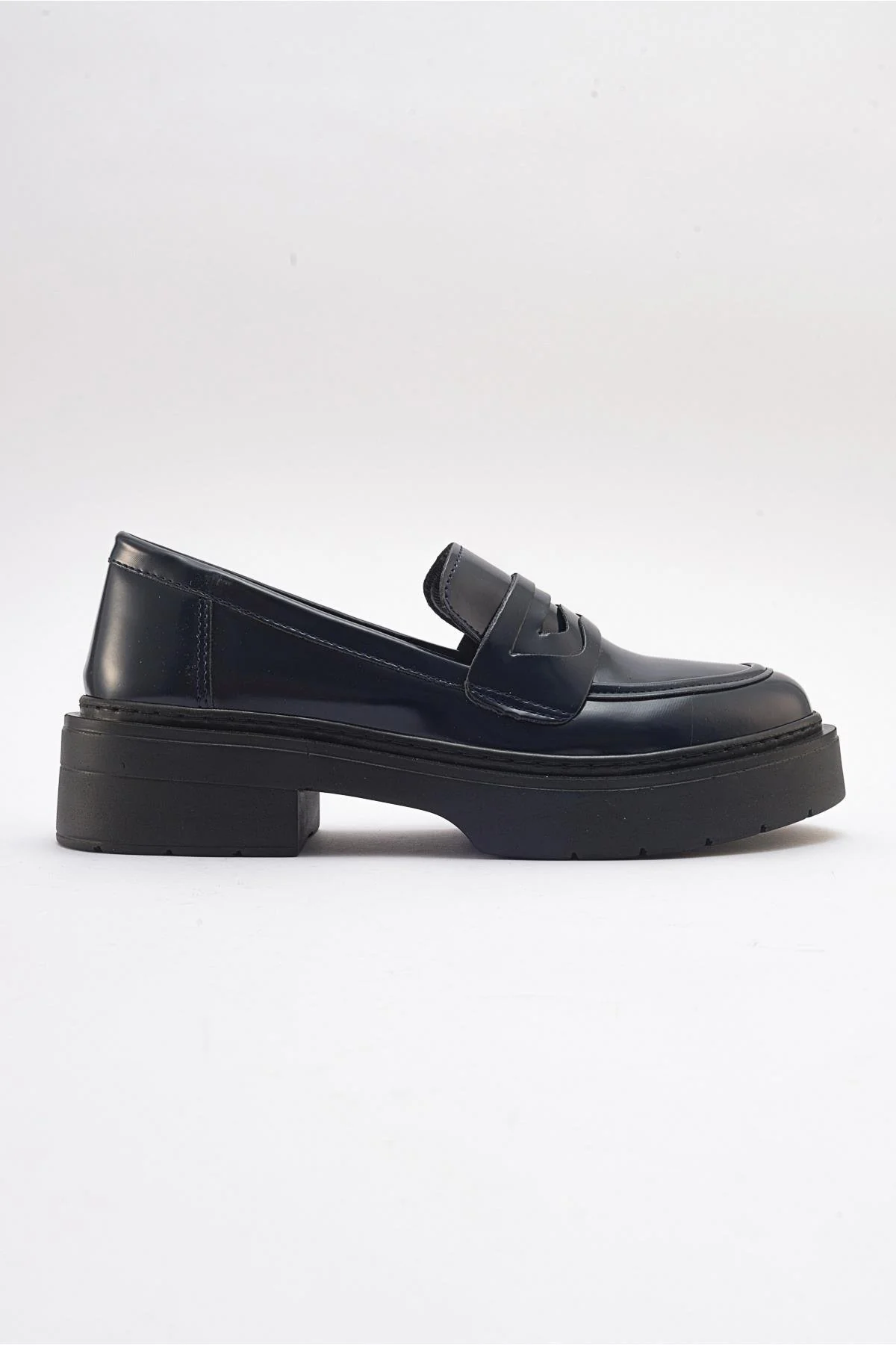 Nonte - Navy Suede Loafer (Women) - Image 6