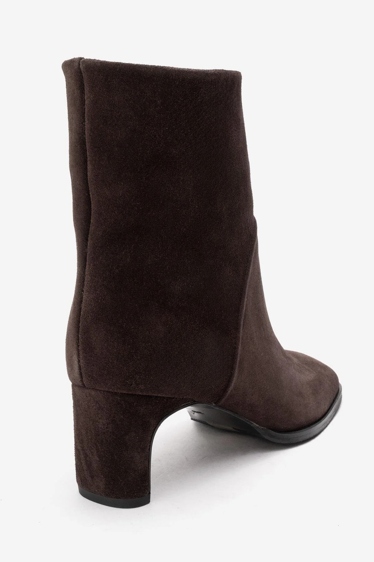 NORDY - Brown Genuine Leather Block Heel Boot (Women) - Image 5