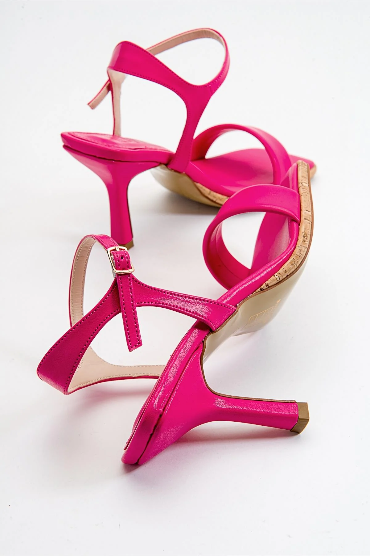 Novel - Fuchsia Heeled Shoe (Women) - Image 2