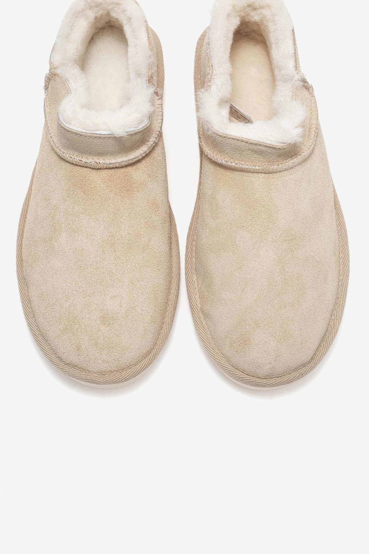 Yukon - Beige Suede Genuine Leather Ankle Boot (Women) - Image 2