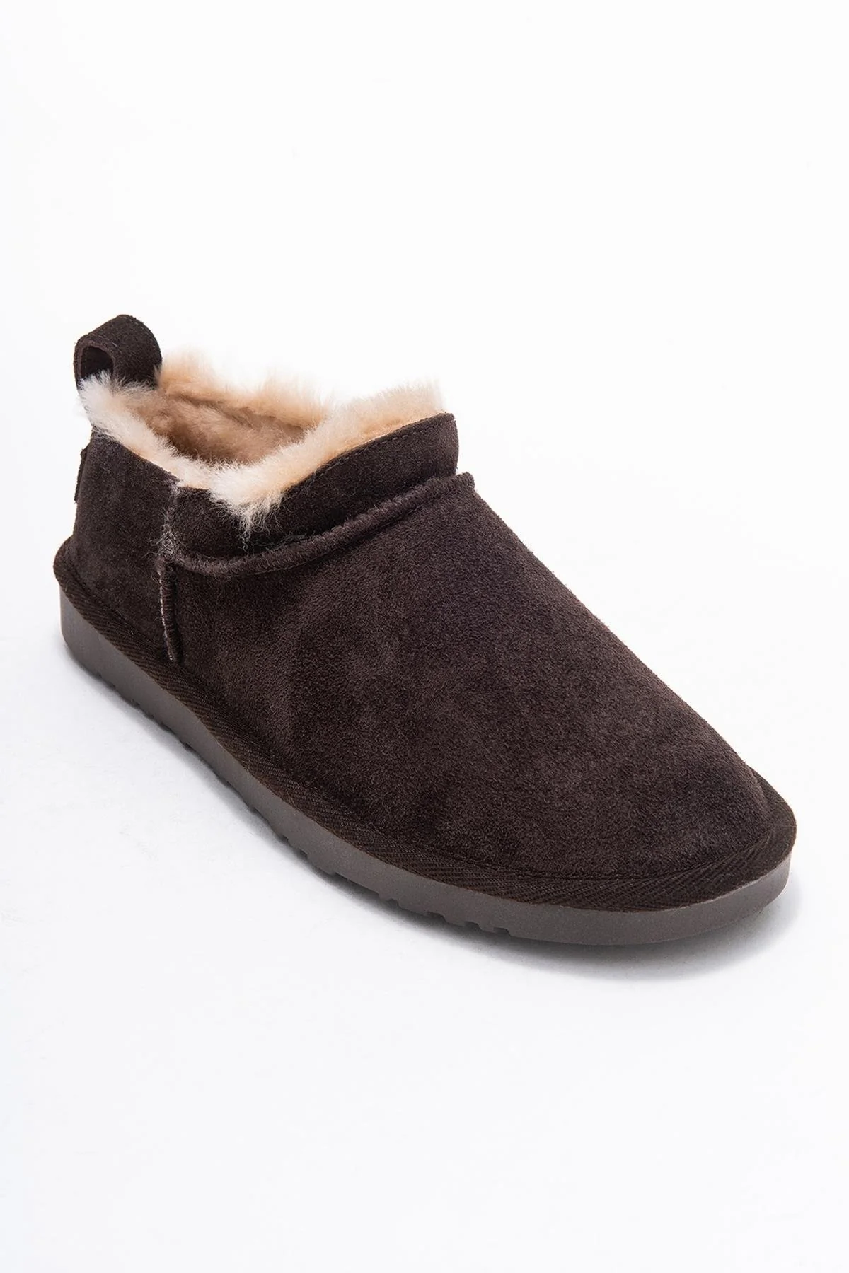 Yukon - Brown Suede Genuine Leather Ankle Boot (Women) - Image 3