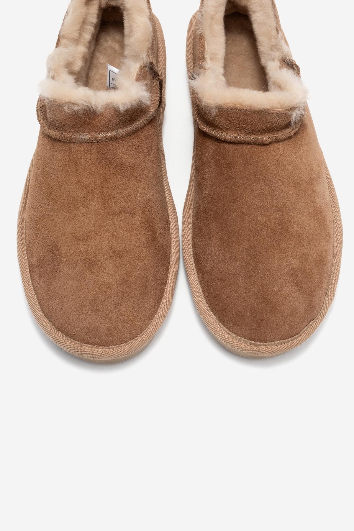 Yukon - Taupe Suede Genuine Leather Ankle Boot (Women) - Image 2