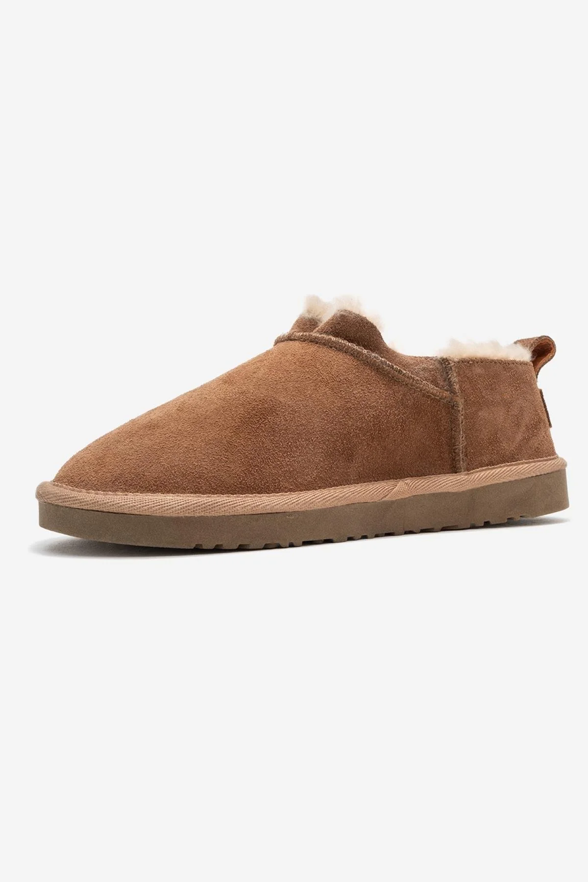 Yukon - Taupe Suede Genuine Leather Ankle Boot (Women) - Image 4