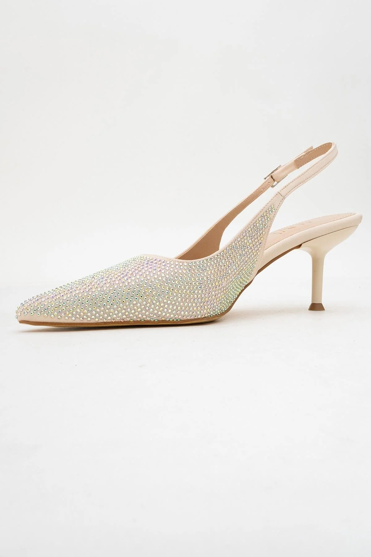 Novs - Beige Stiletto Dress Shoe (Women) - Image 4