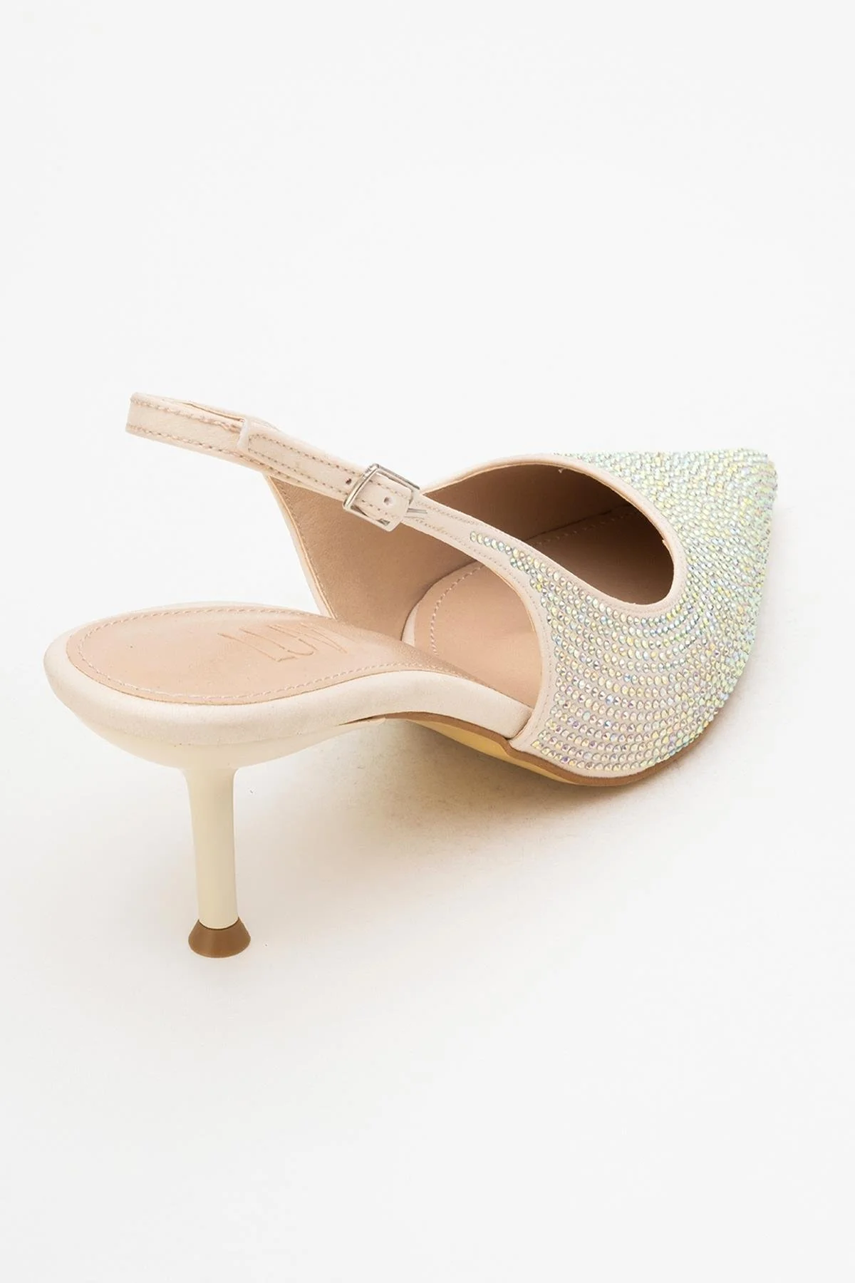 Novs - Beige Stiletto Dress Shoe (Women) - Image 5