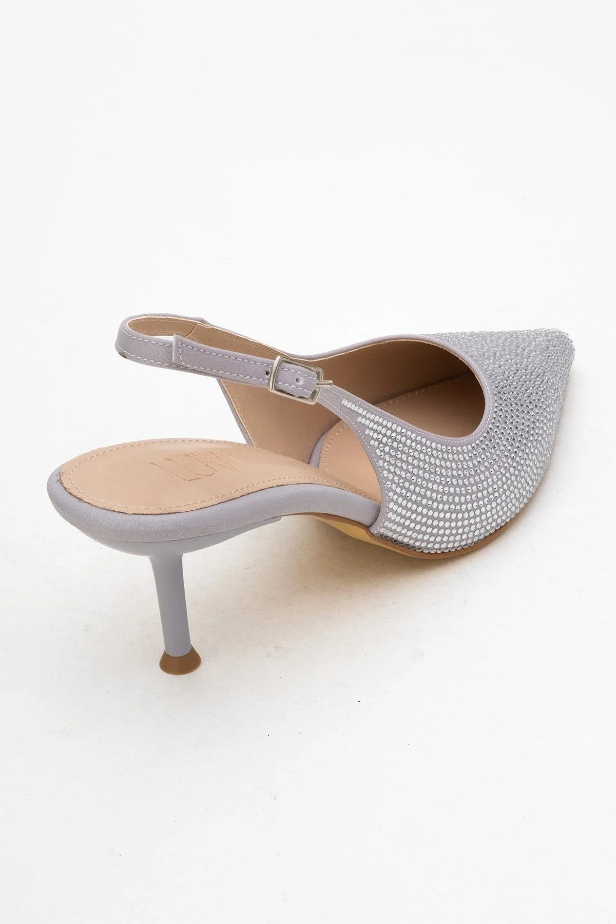 Novs - Silver Stiletto Dress Shoe (Women) - Image 5