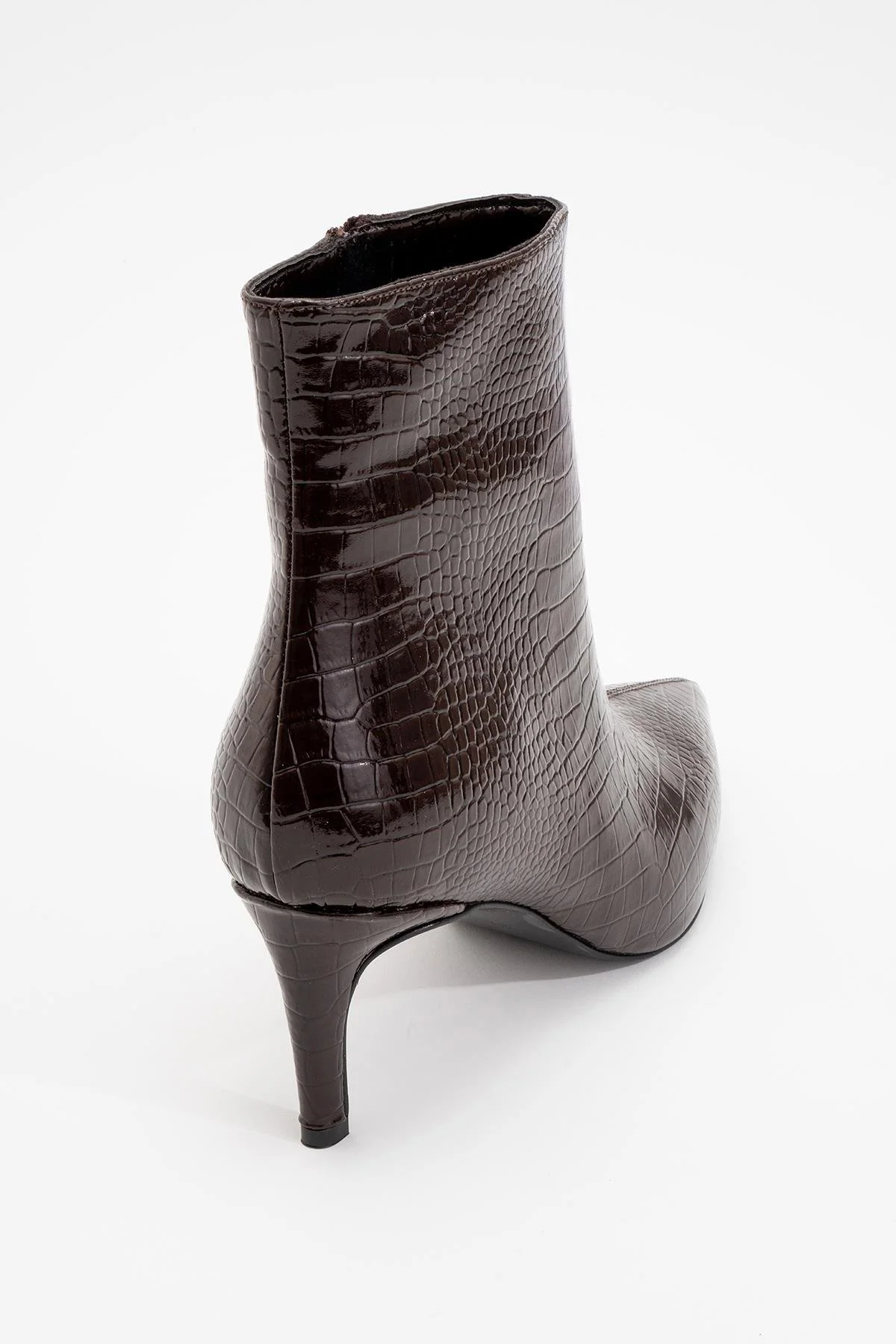 Noya Brown Pattern Stiletto Boot (Women) - Image 4