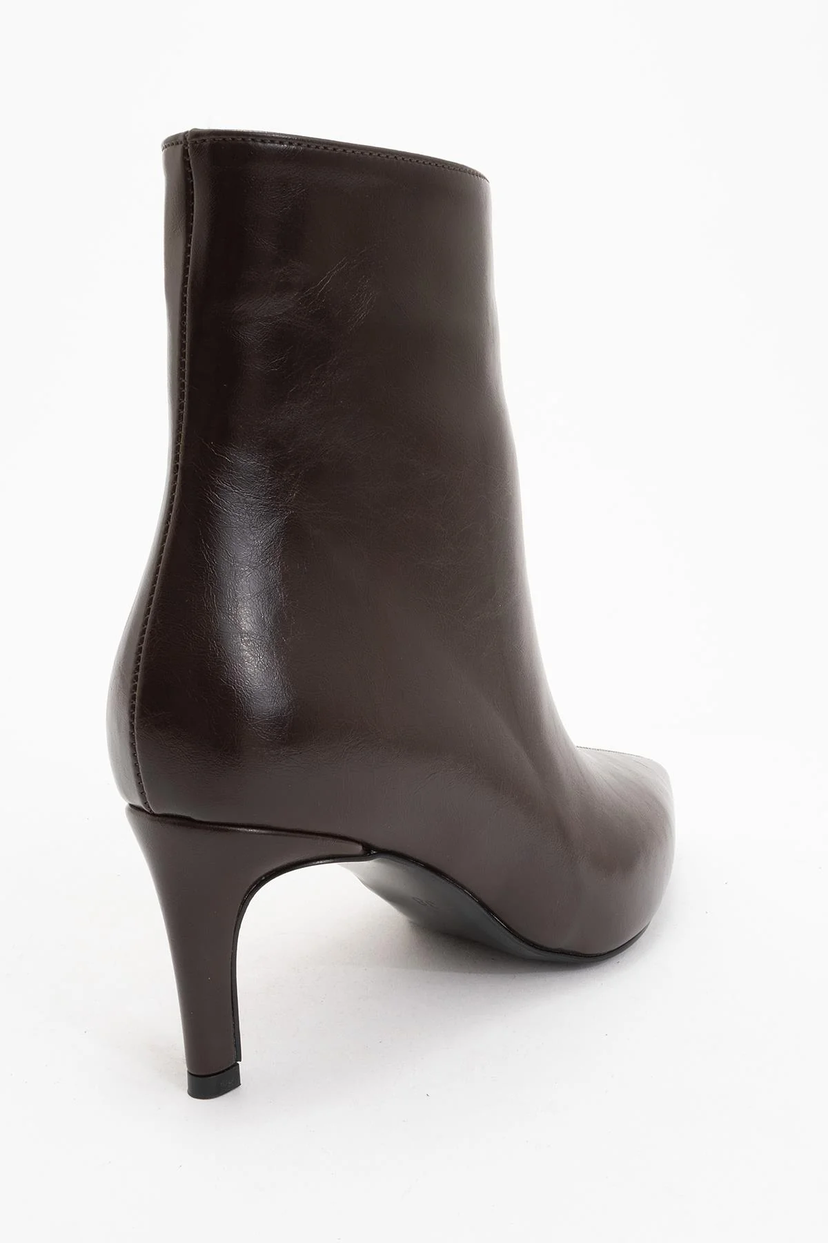 Noya - Brown Pointed Toe Stiletto Heel Boot (Women) - Image 4