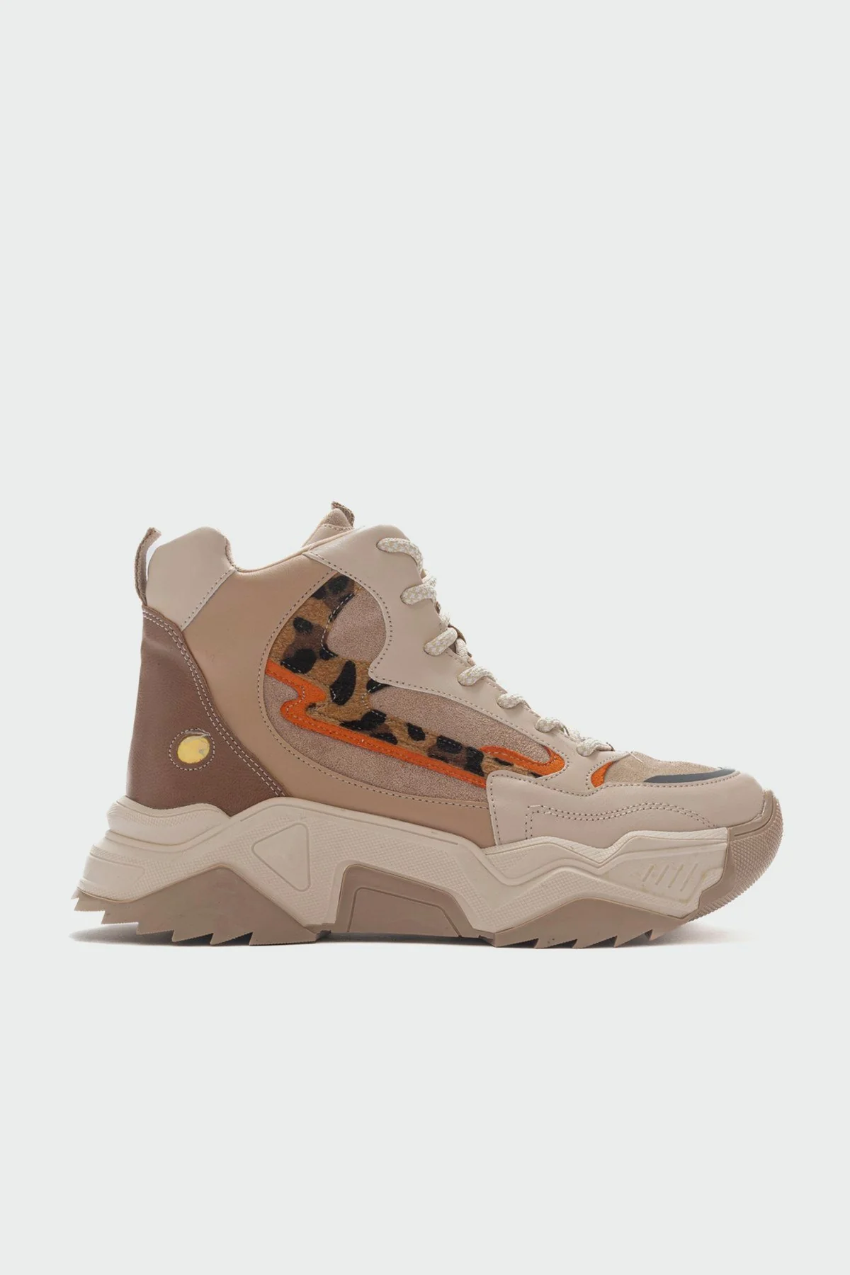 Olivia - Beige Patterned Sport Boot (Women) - Image 6