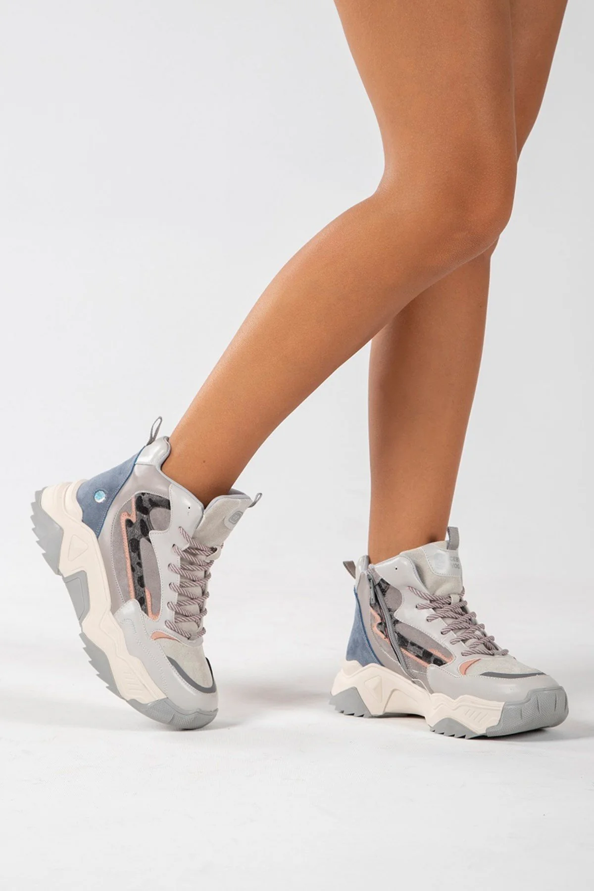 Olivia - Ice Gray Sport Boot (Women) - Image 7