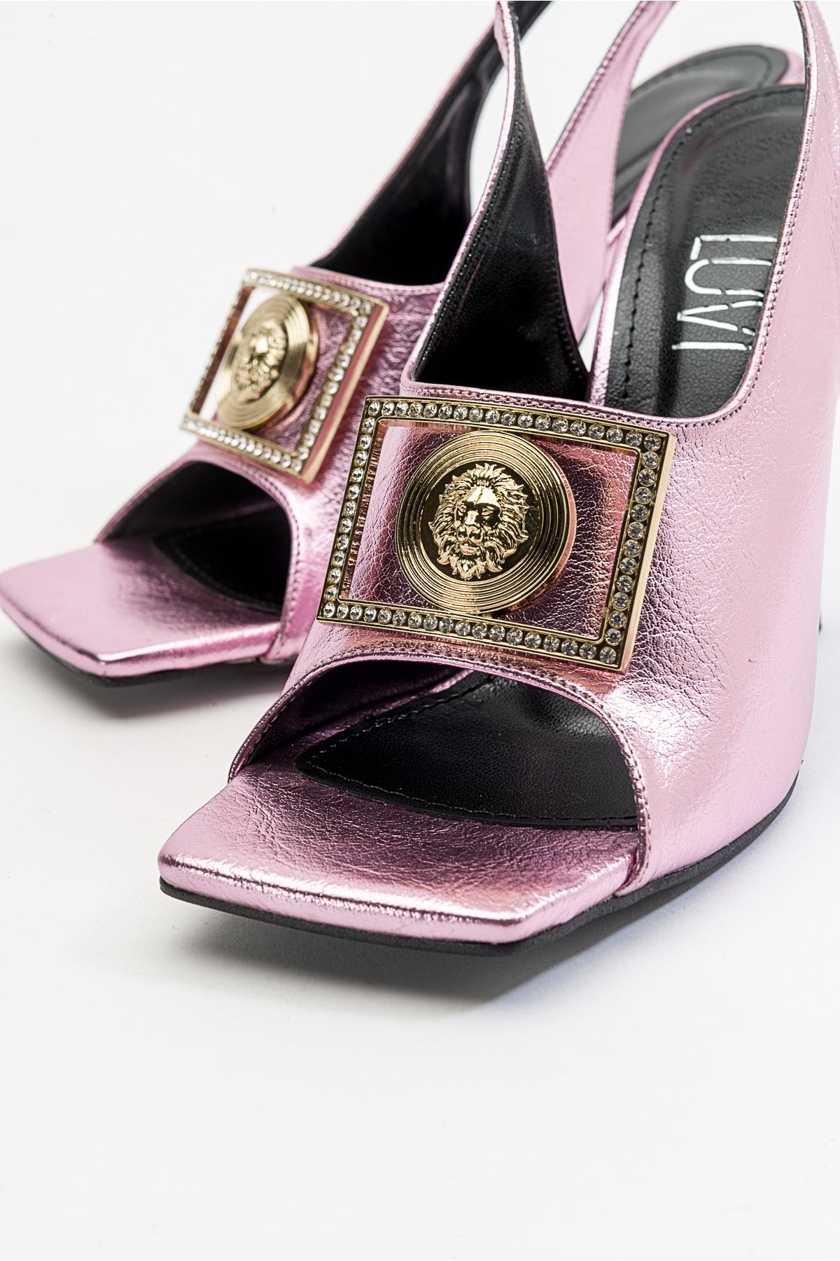 Olney - Pink Heeled Shoe (Women) - Image 4