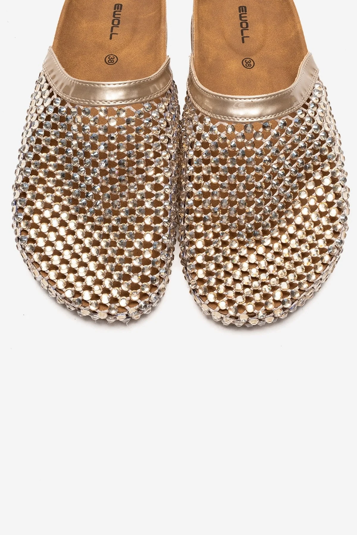 OLVEN - Gold Transparent Slide (Women) - Image 2