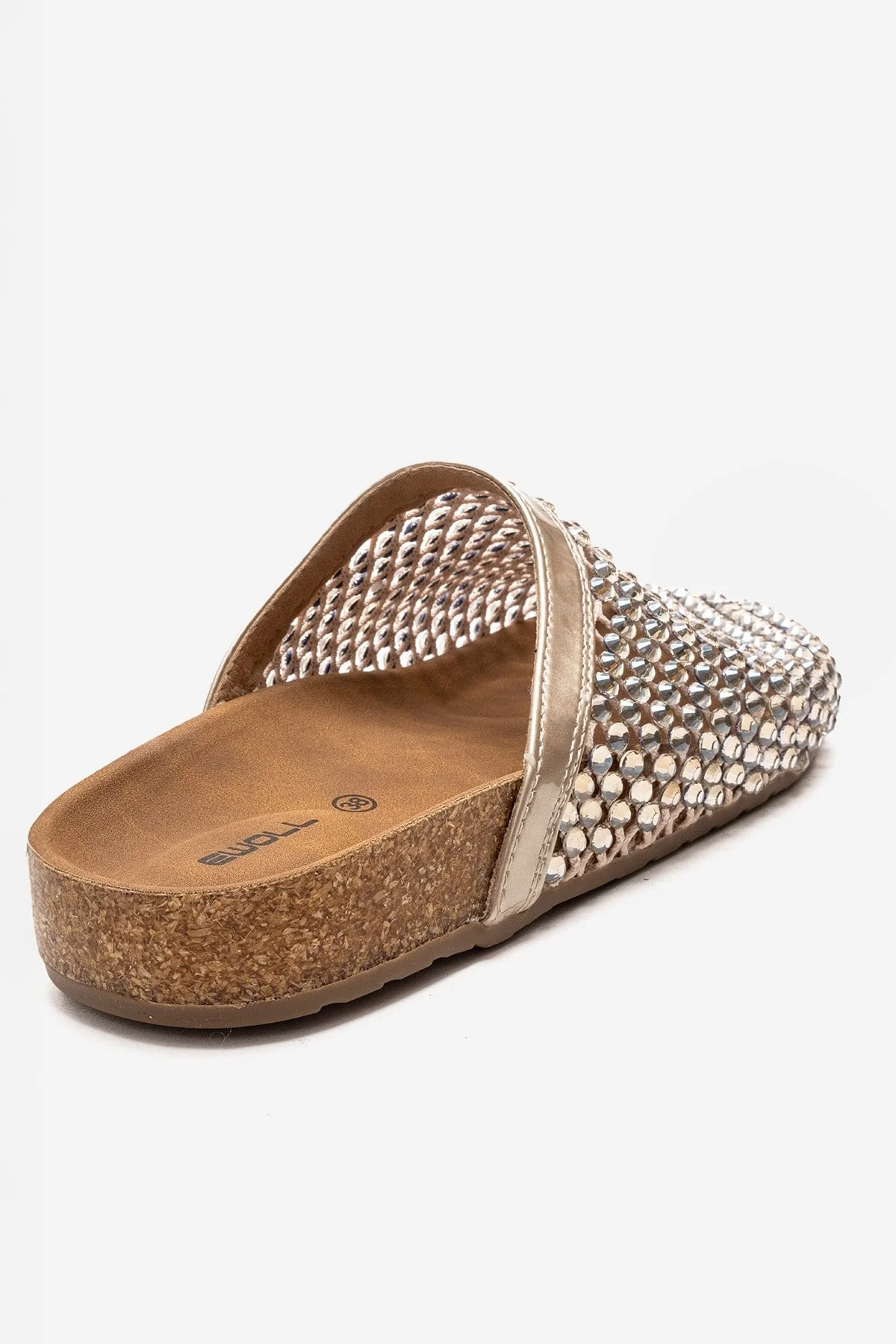 OLVEN - Gold Transparent Slide (Women) - Image 5