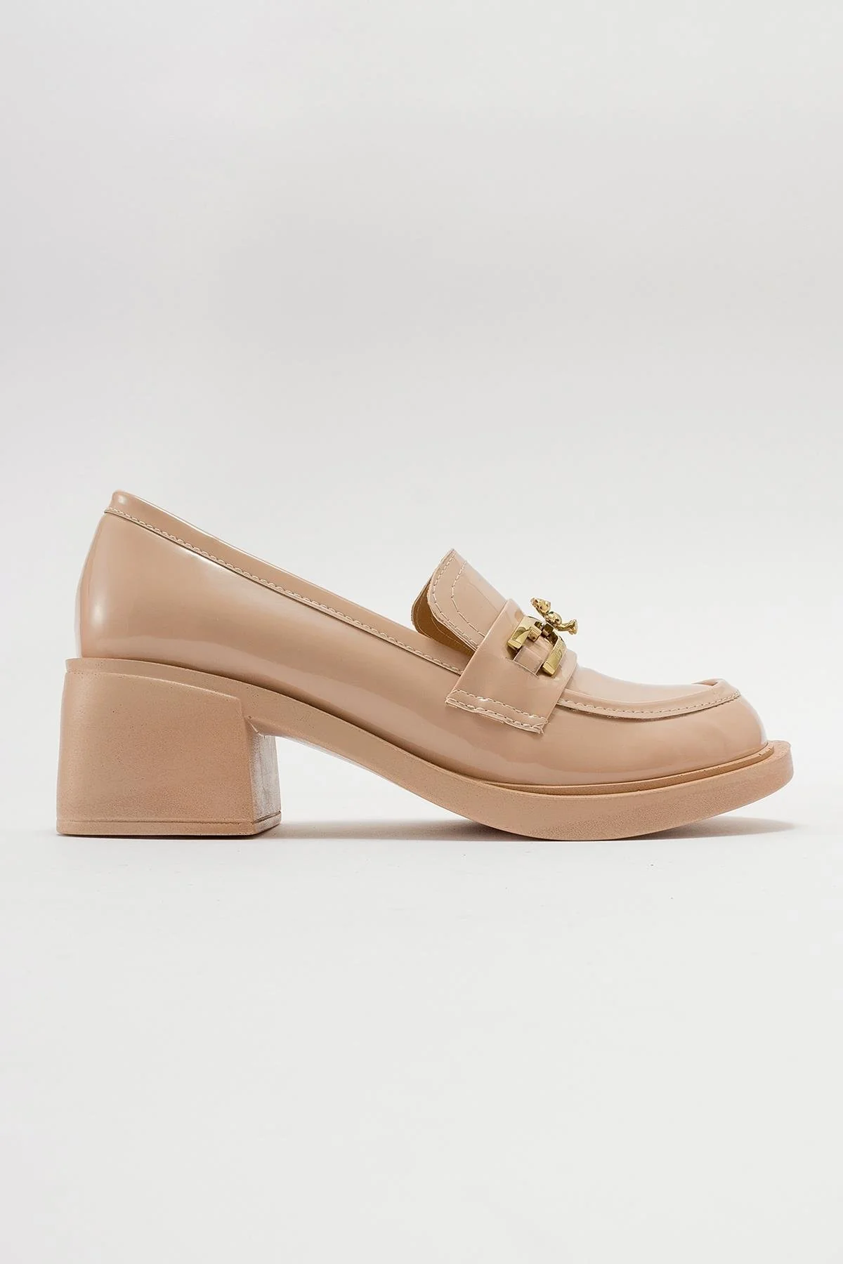 Omera - Beige Patent Shoe (Women) - Image 6