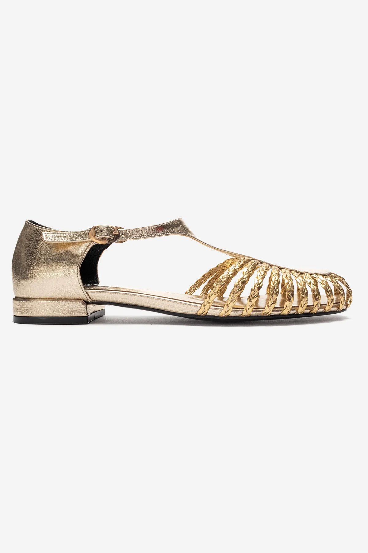 ONOS - Gold Woven Detail Sandal (Women) - Image 6