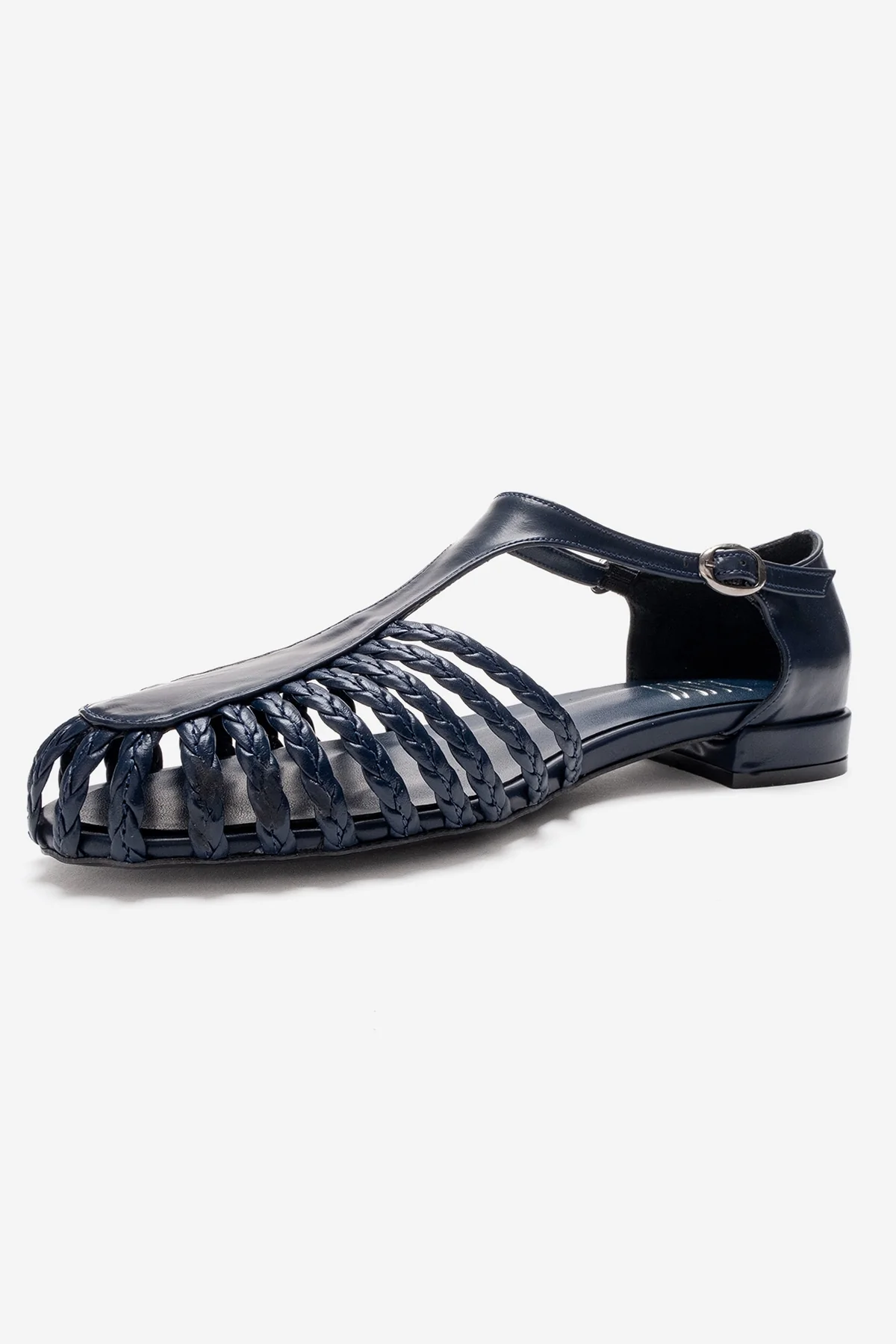 ONOS - Navy Woven Detail Sandal (Women) - Image 4