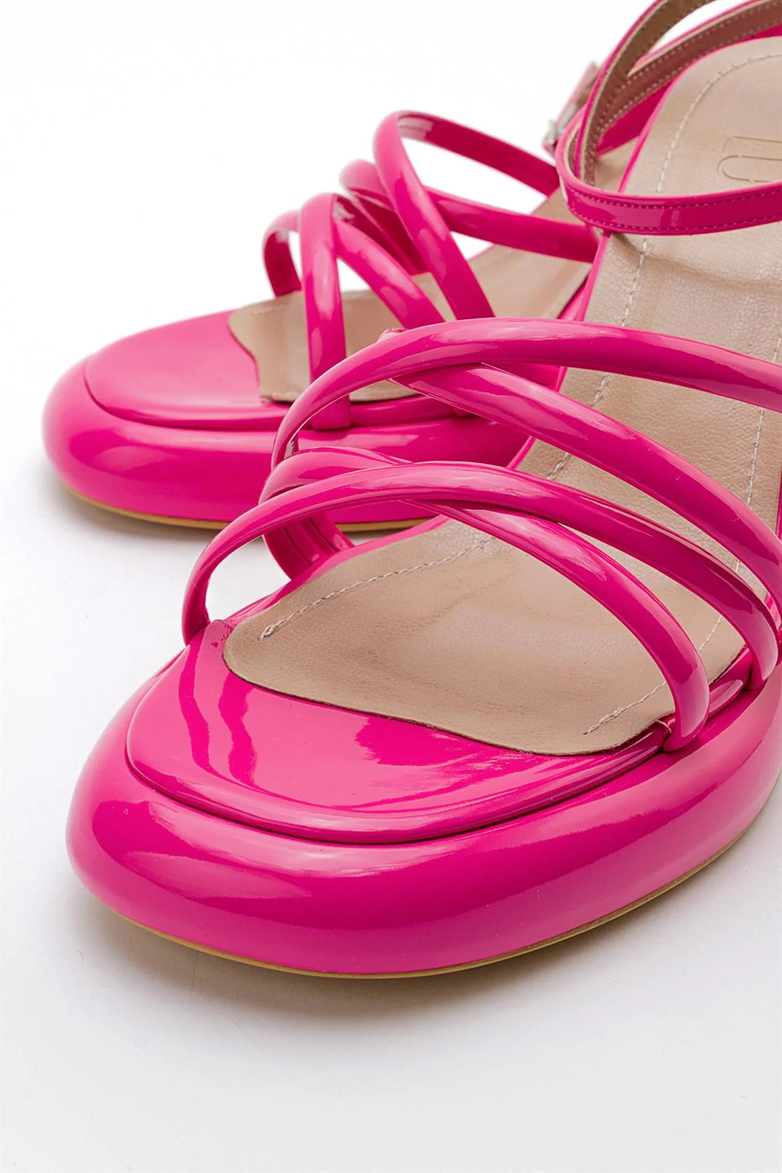 Oppe - Fuchsia Patent Platform High-Heel Shoe (Women) - Image 5