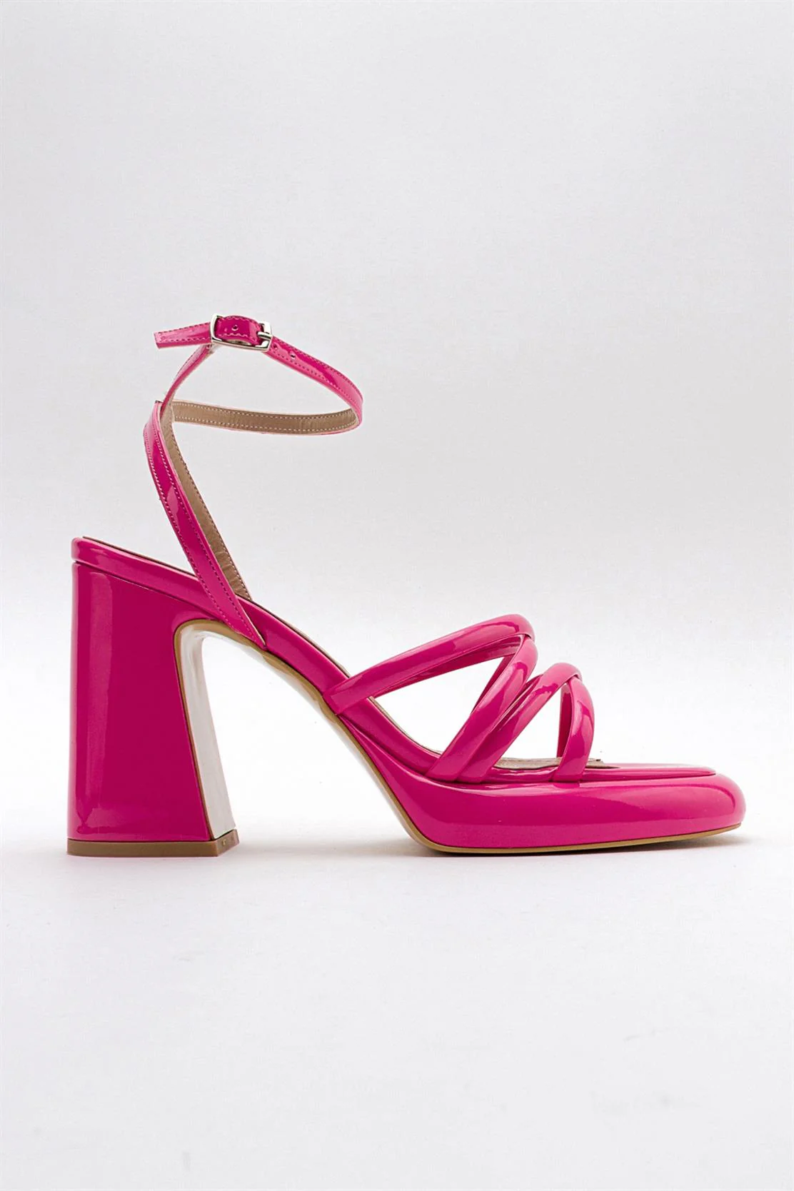 Oppe - Fuchsia Patent Platform High-Heel Shoe (Women) - Image 6