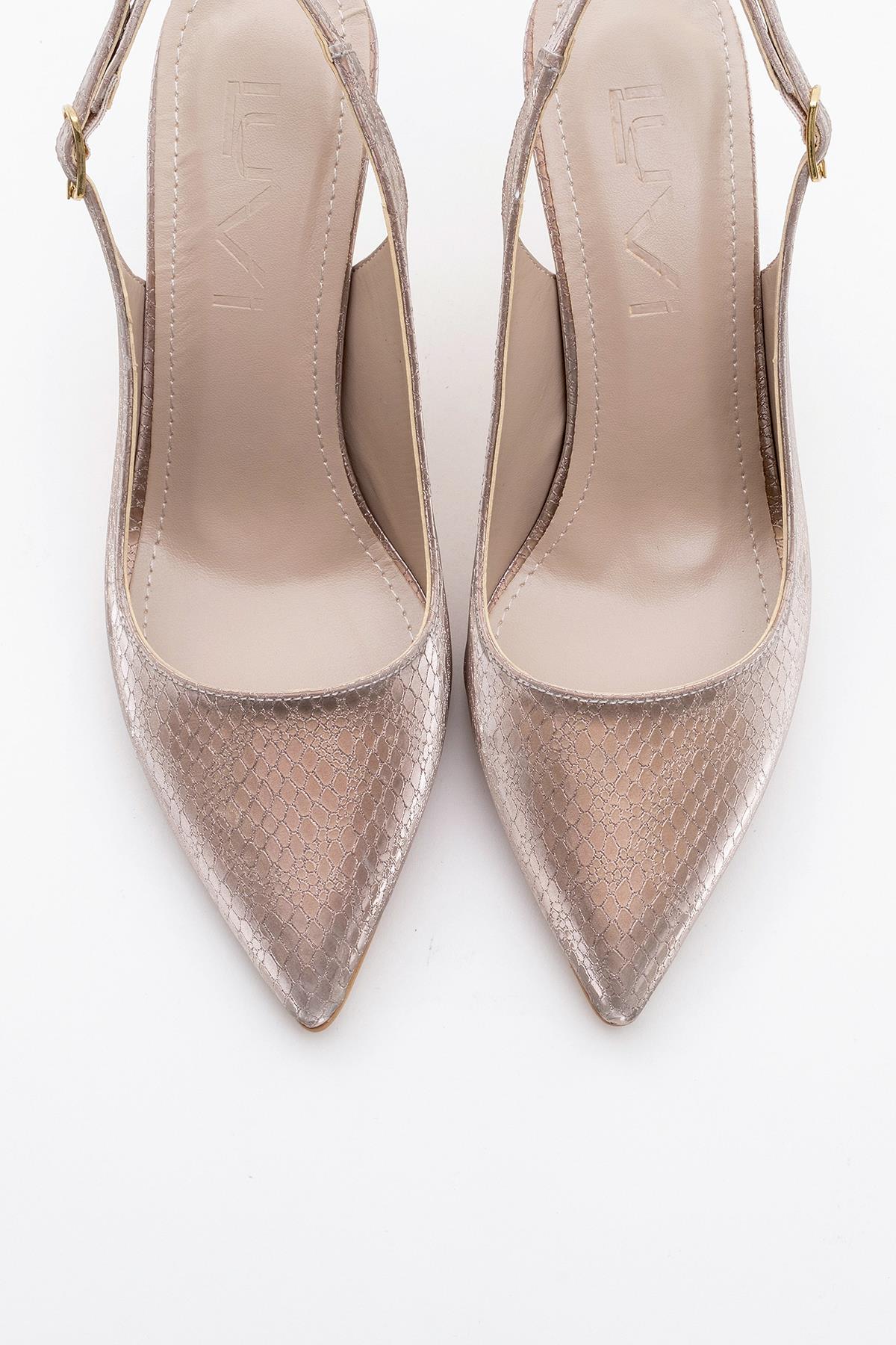Orfo - Rose Patterned High Heel Shoe (Women) - Image 2