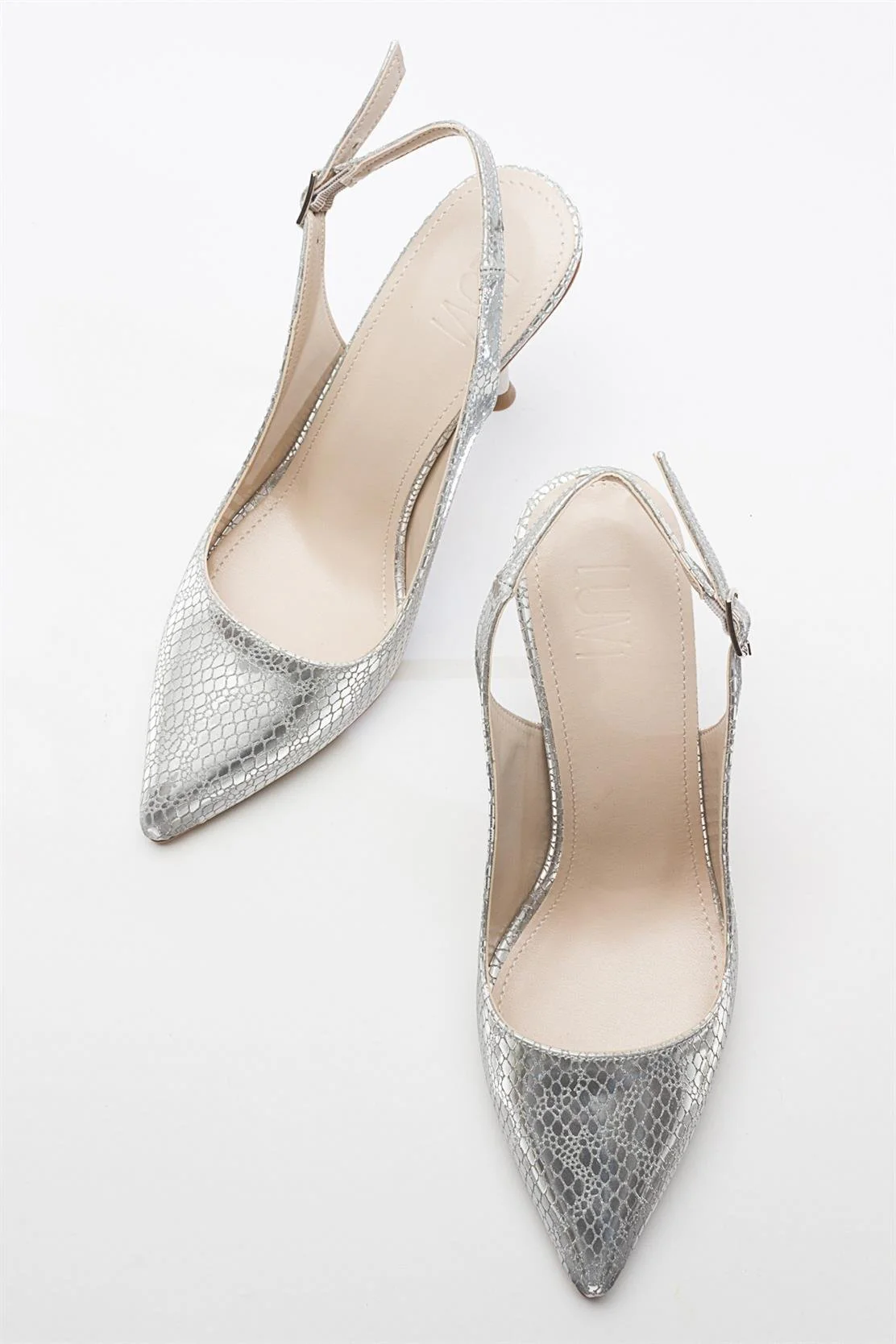 Orfo - Silver High Heel Shoe (Women) - Image 4