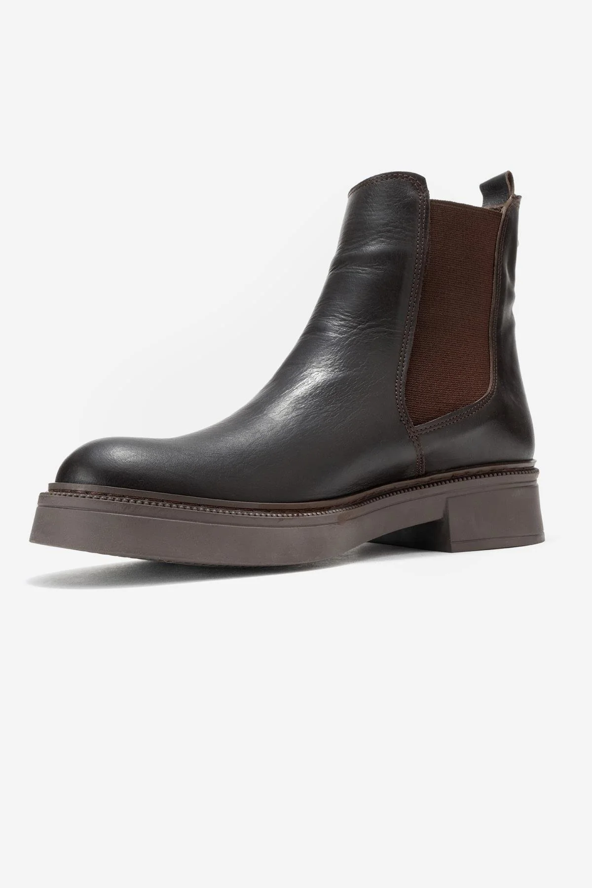 Orliss - Brown Genuine Leather Chelsea Boot (Women) - Image 4