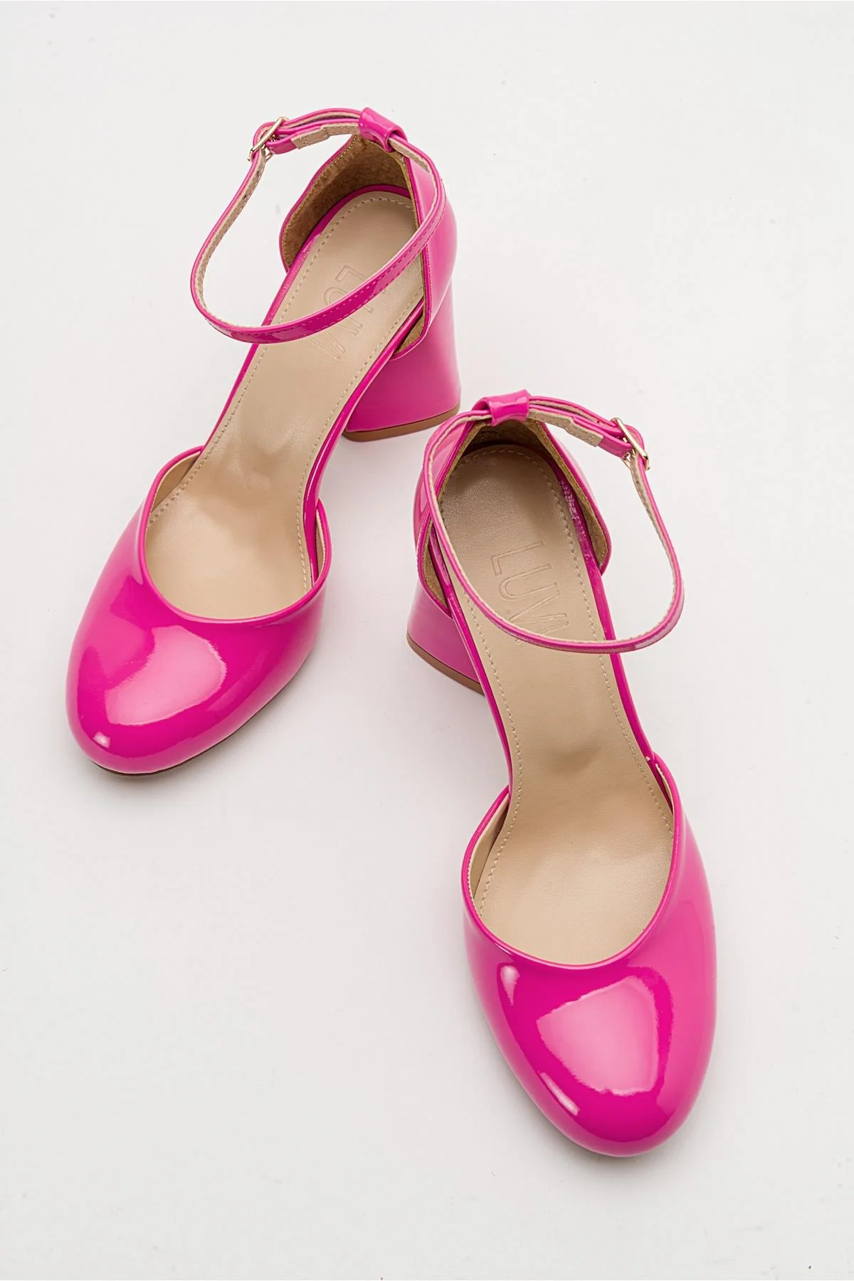 Oslo - Fuchsia Heeled Shoe (Women) - Image 4