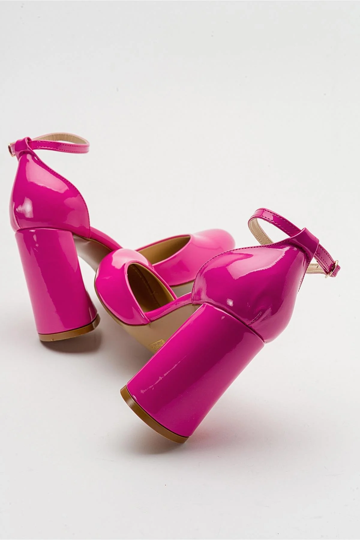 Oslo - Fuchsia Heeled Shoe (Women) - Image 5