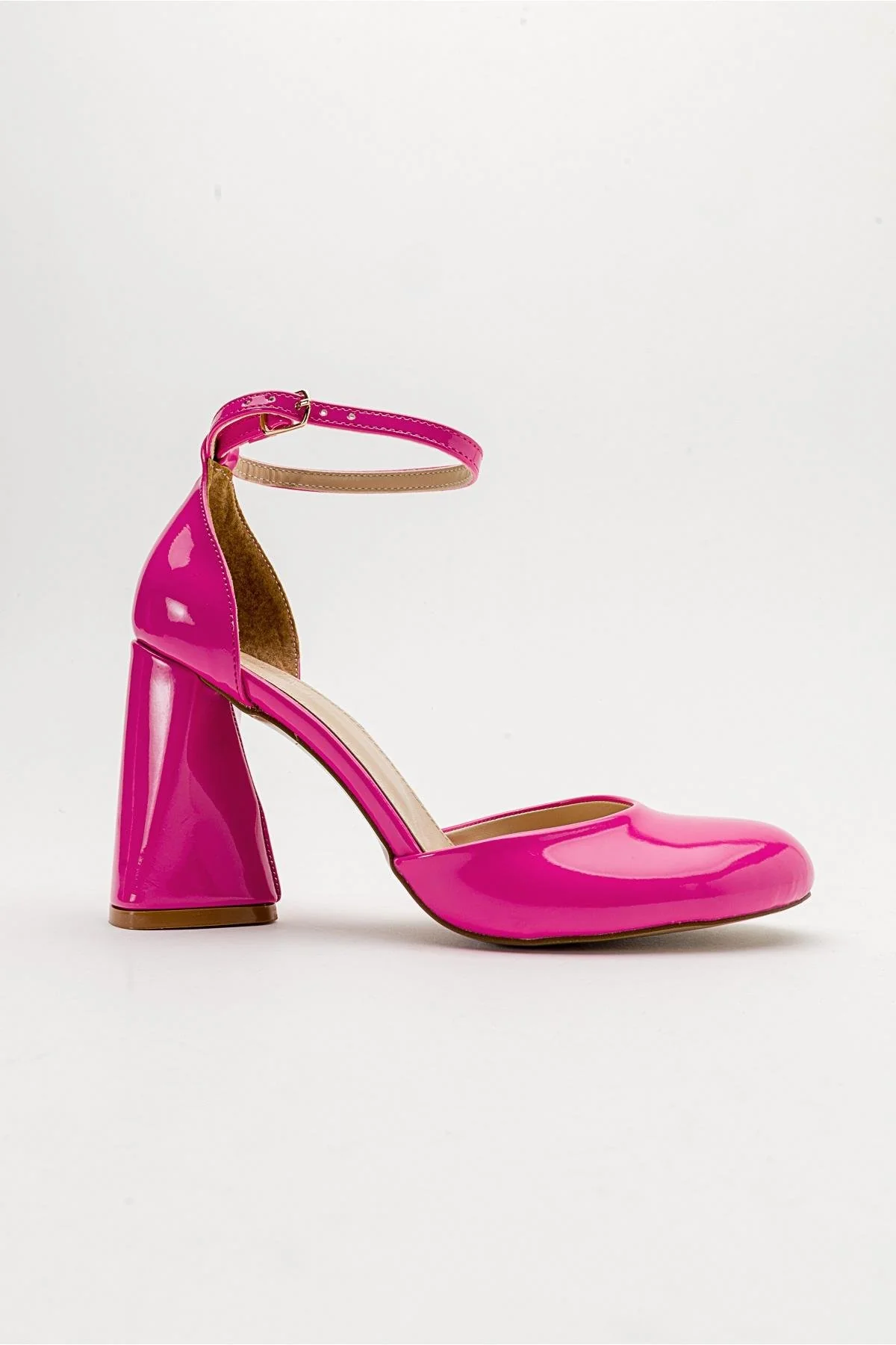 Oslo - Fuchsia Heeled Shoe (Women) - Image 6