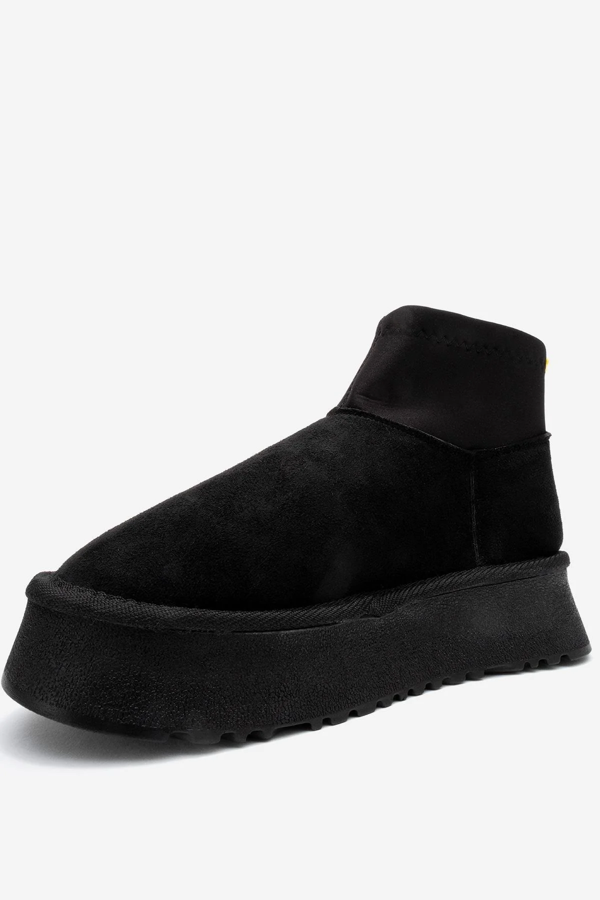 Ovar - Black Suede Platform Boot (Women) - Image 4