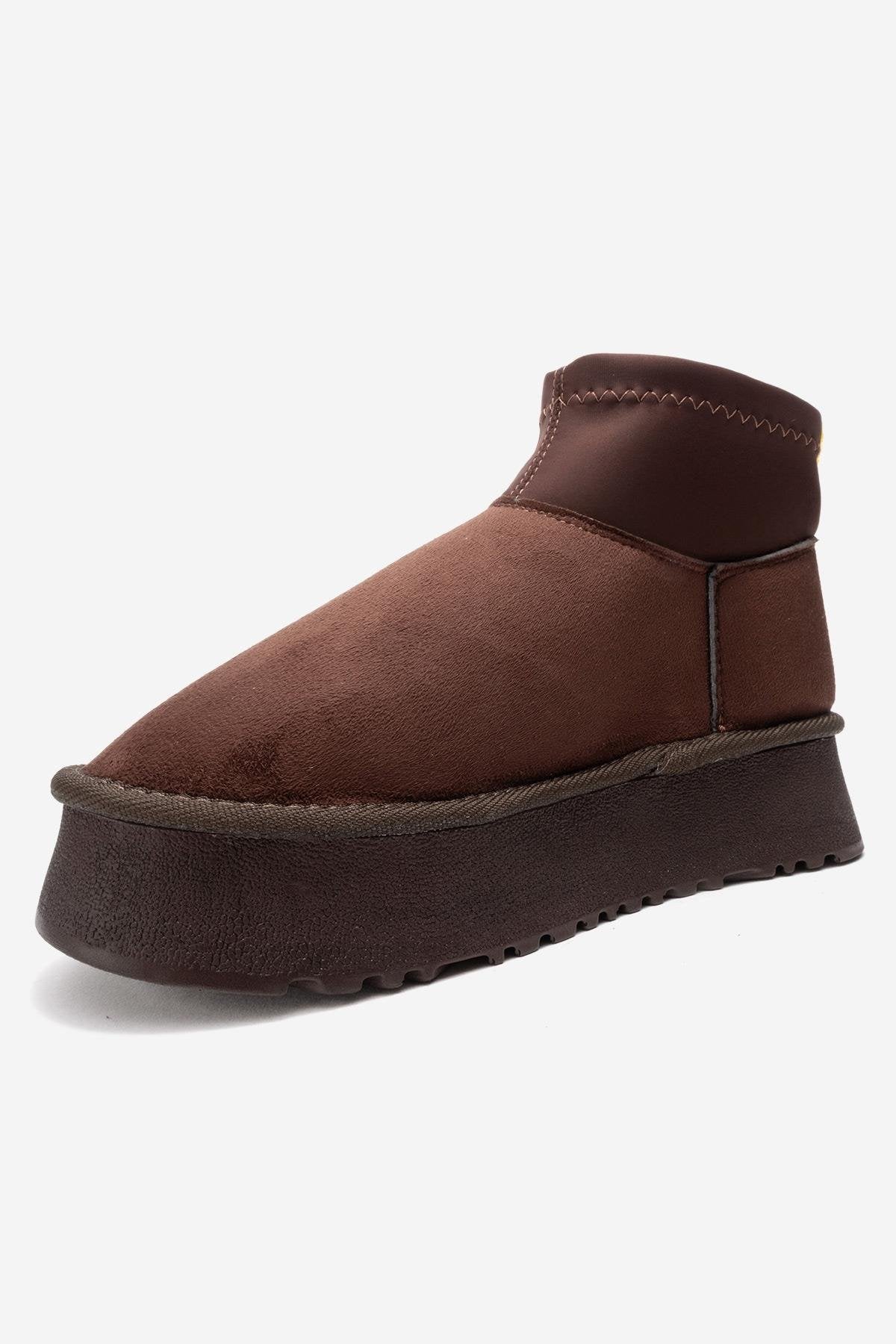OVAR - Brown Scuba Platform Boot (Women) - Image 4