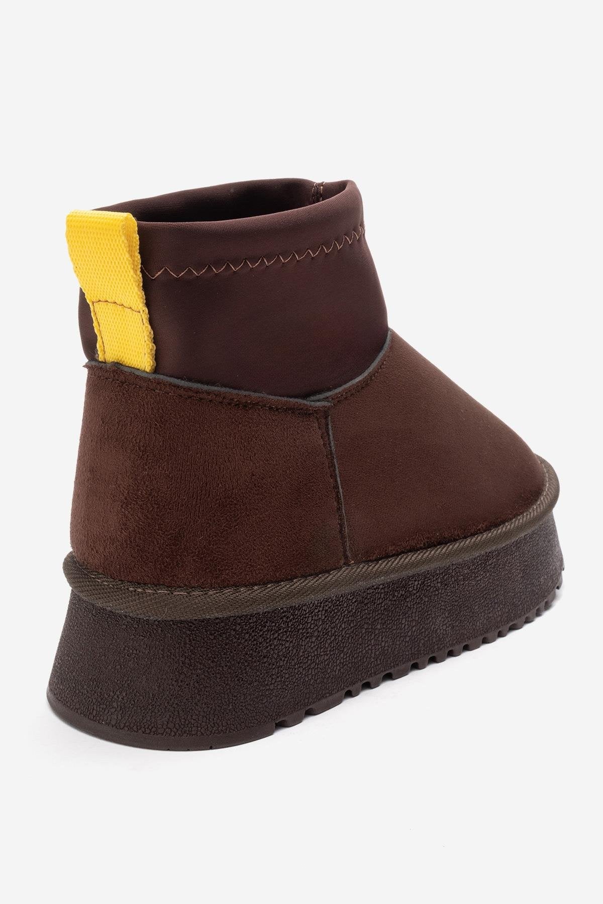 OVAR - Brown Scuba Platform Boot (Women) - Image 5