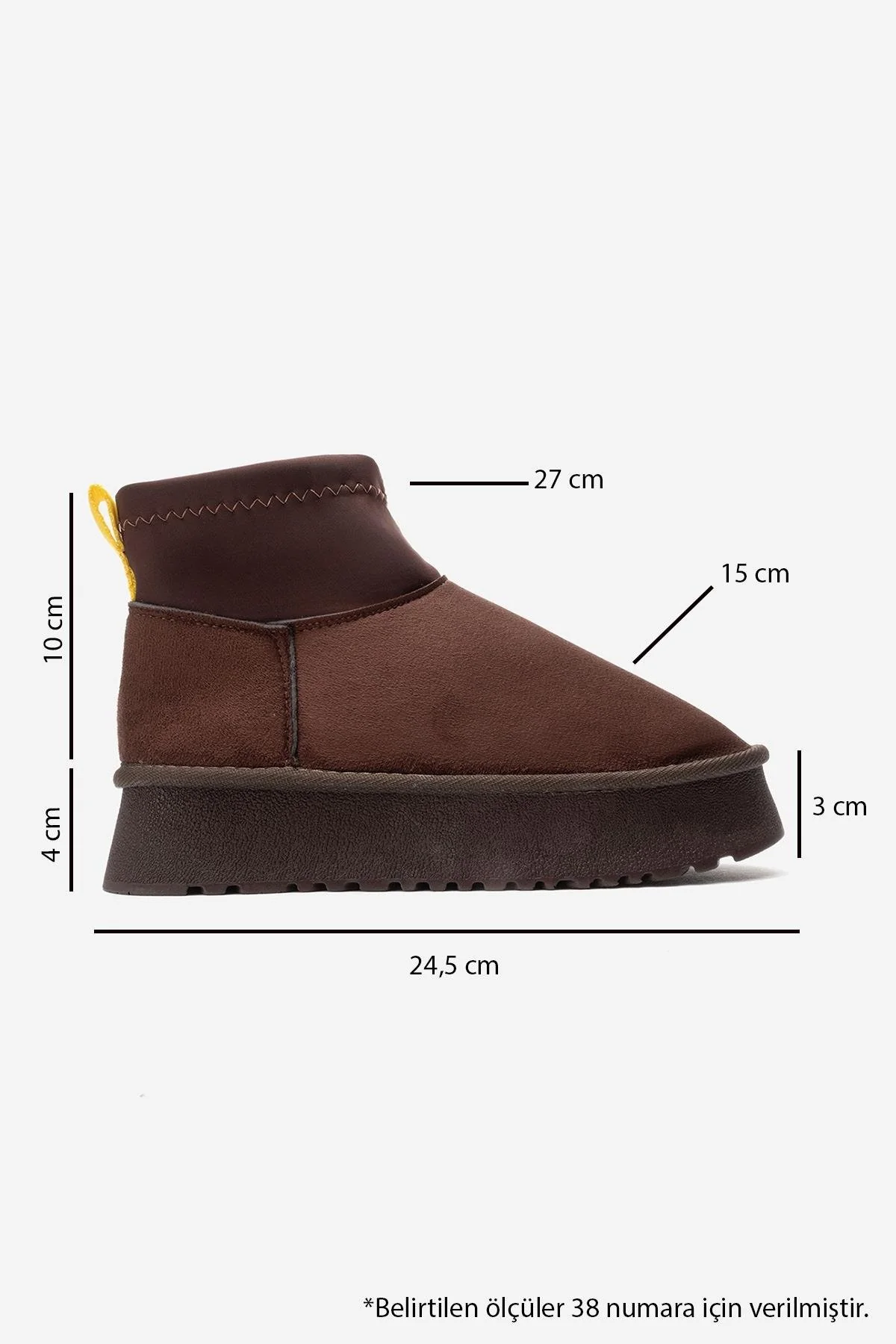OVAR - Brown Scuba Platform Boot (Women) - Image 6