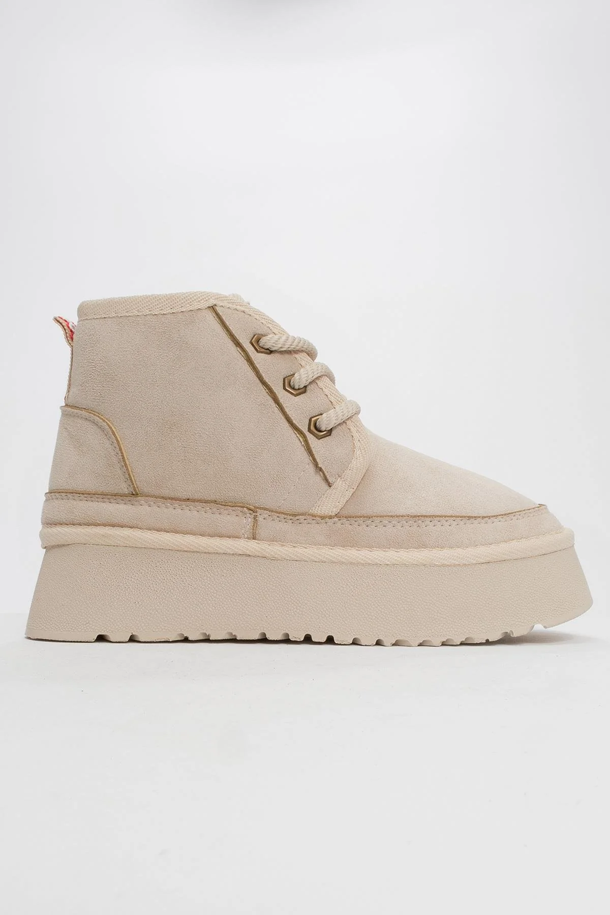 Ovela Dark Beige Chunky Boot (Women) - Image 4