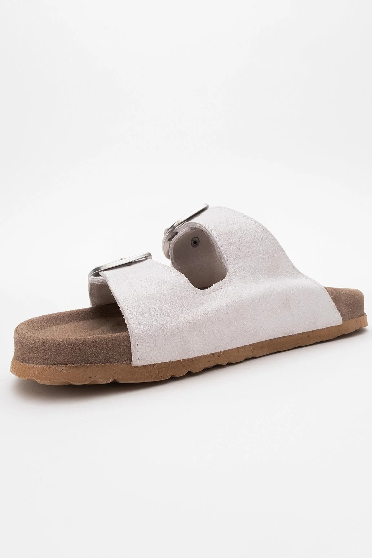 Ovesta - White Leather Slide Sandal (Women) - Image 4