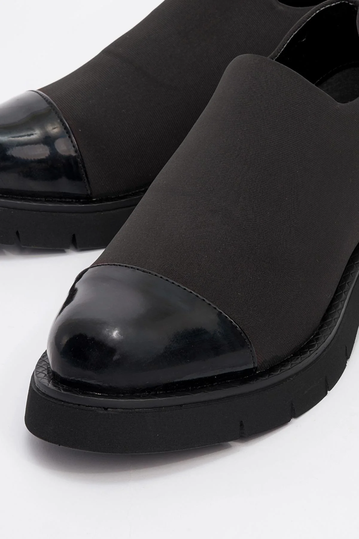 Panola - Black Patent Scuba Everyday Shoe (Women) - Image 3
