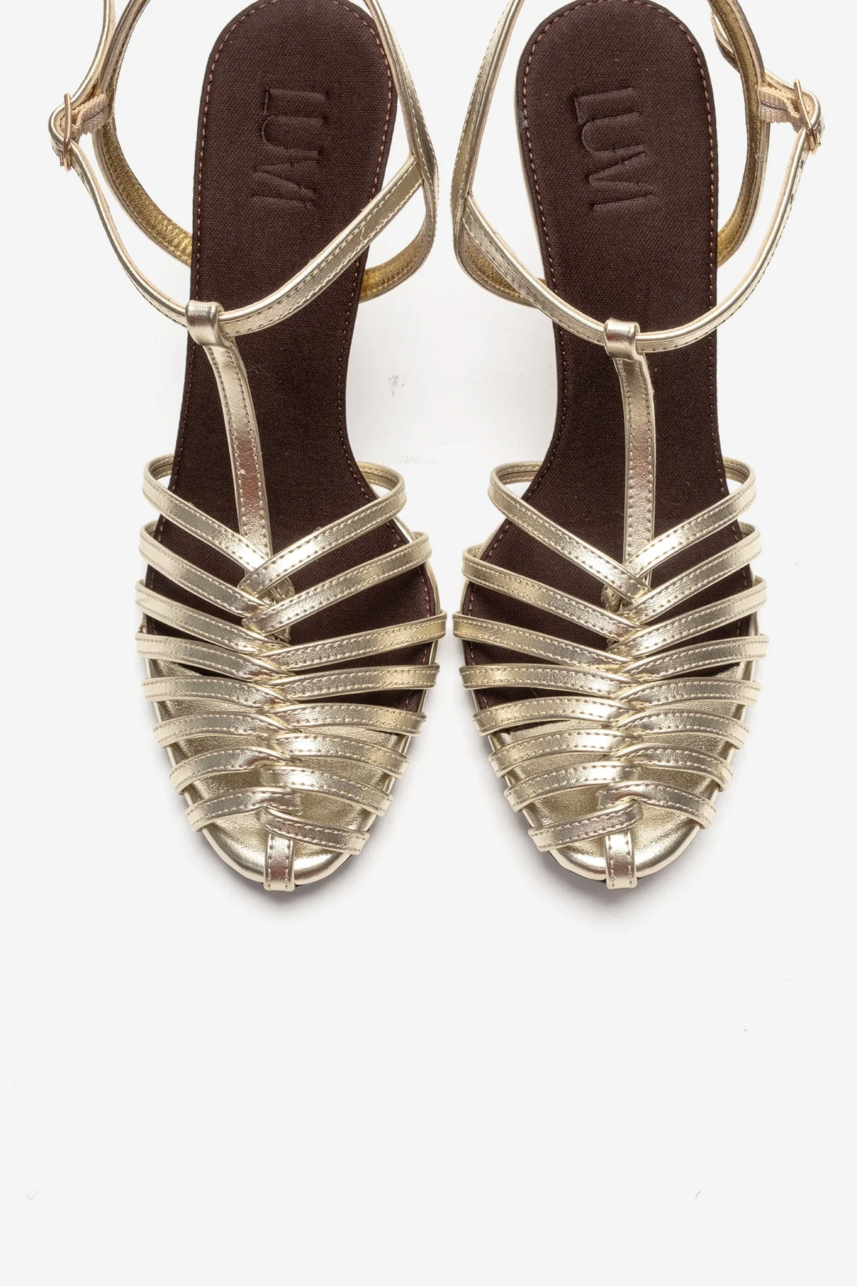 PASION - Gold Stiletto Pump (Women) - Image 2