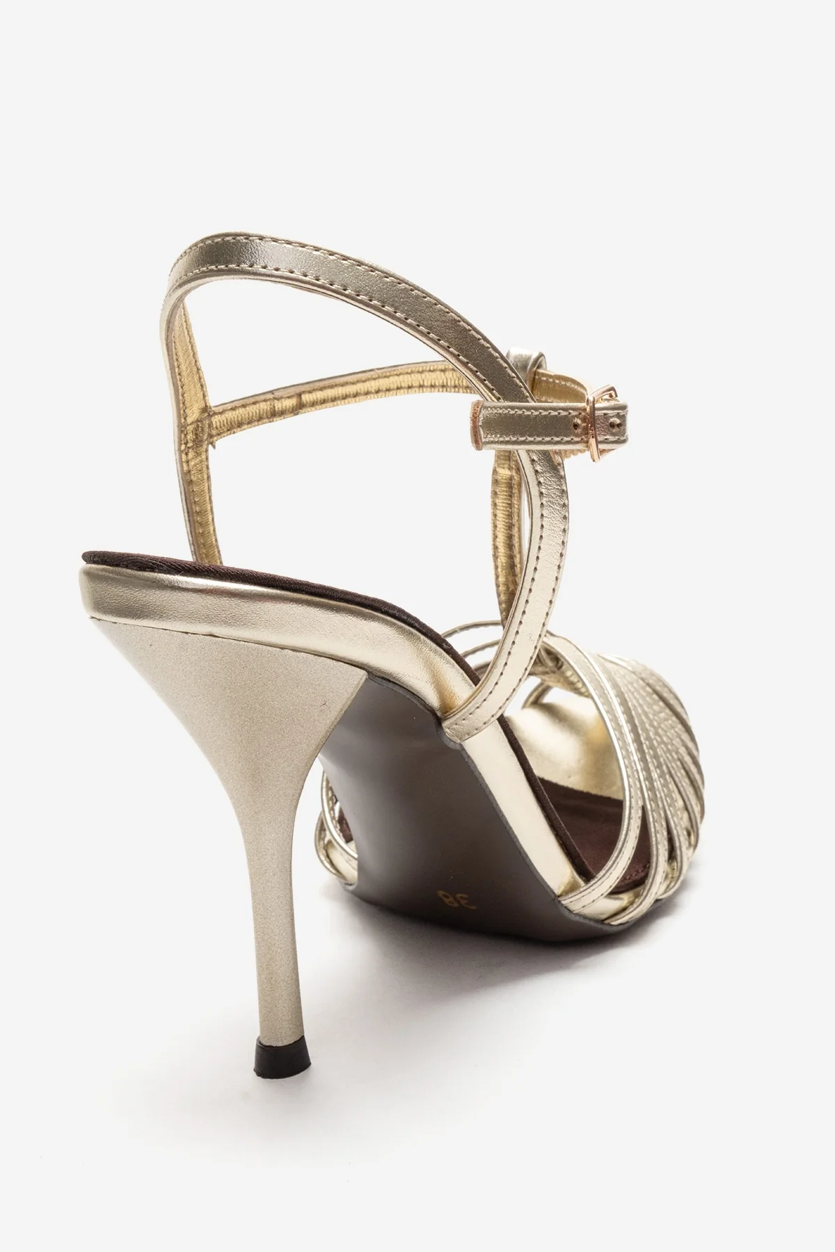 PASION - Gold Stiletto Pump (Women) - Image 5