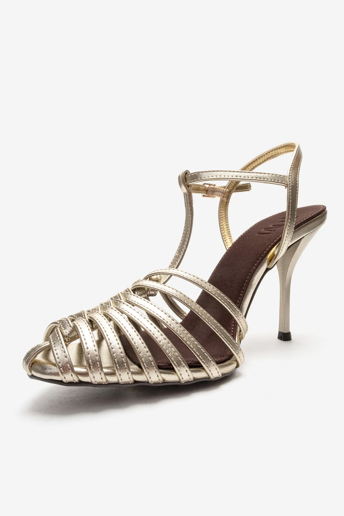 PASION - Gold Stiletto Pump (Women) - Image 6