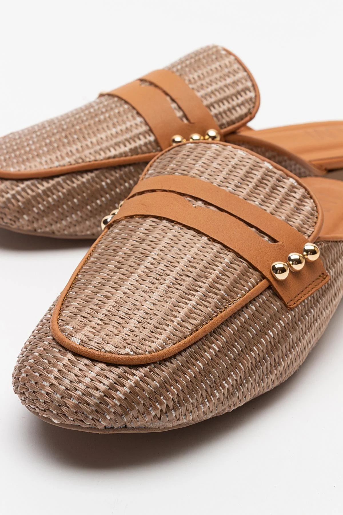 Patrizia - Brown Leather Mule (Women) - Image 4