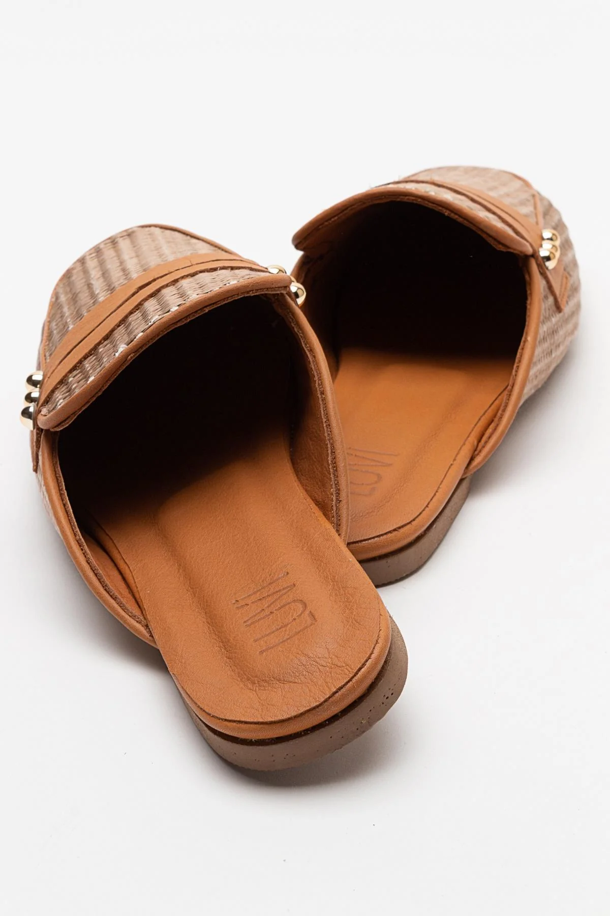 Patrizia - Brown Leather Mule (Women) - Image 5