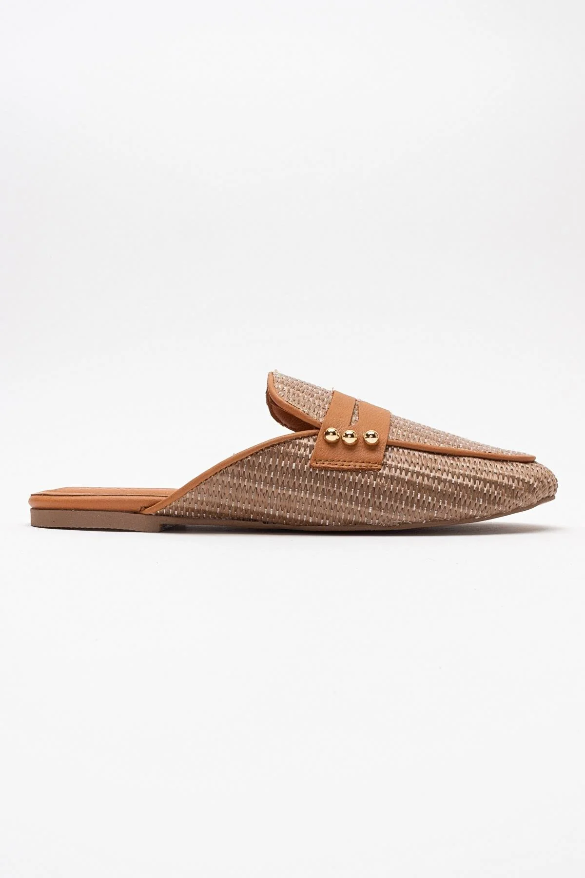 Patrizia - Brown Leather Mule (Women) - Image 6