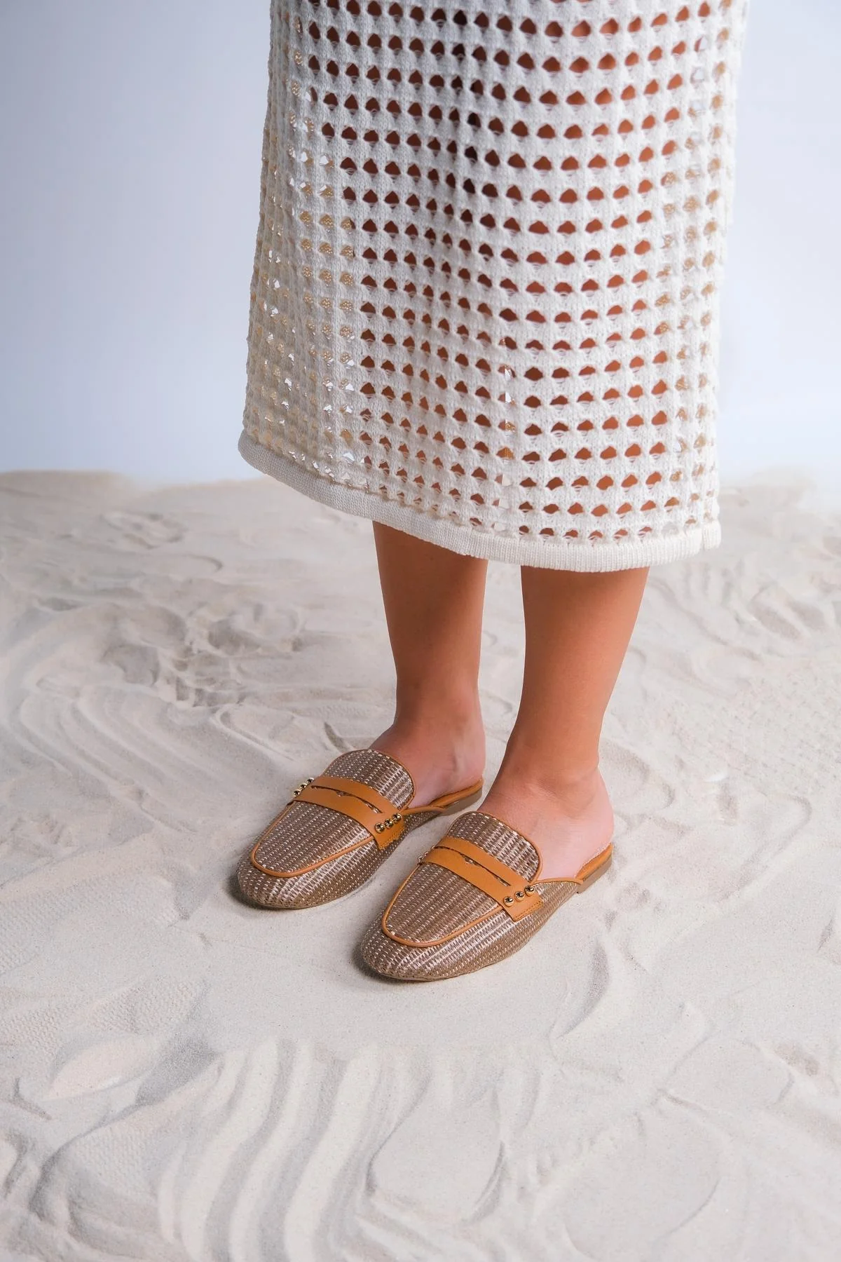Patrizia - Brown Leather Mule (Women) - Image 7