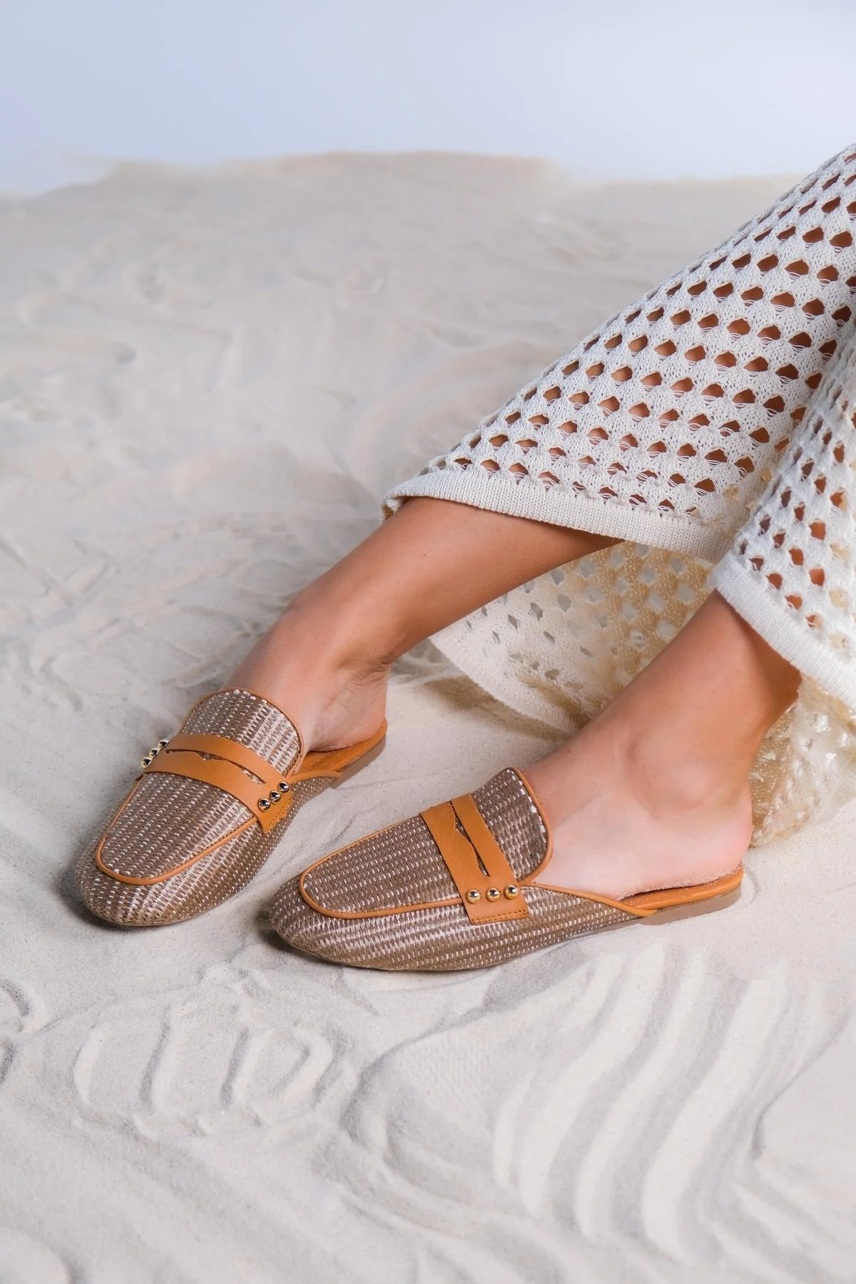 Patrizia - Brown Leather Mule (Women) - Image 8