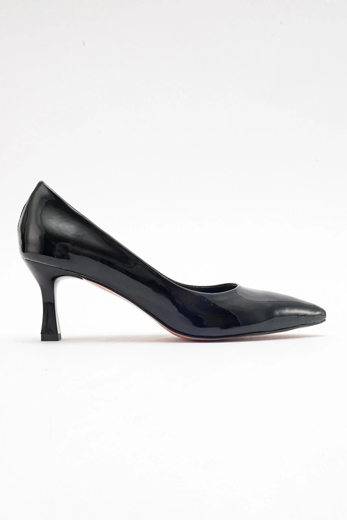 Pedra - Black Heeled Shoe (Women) - Image 6