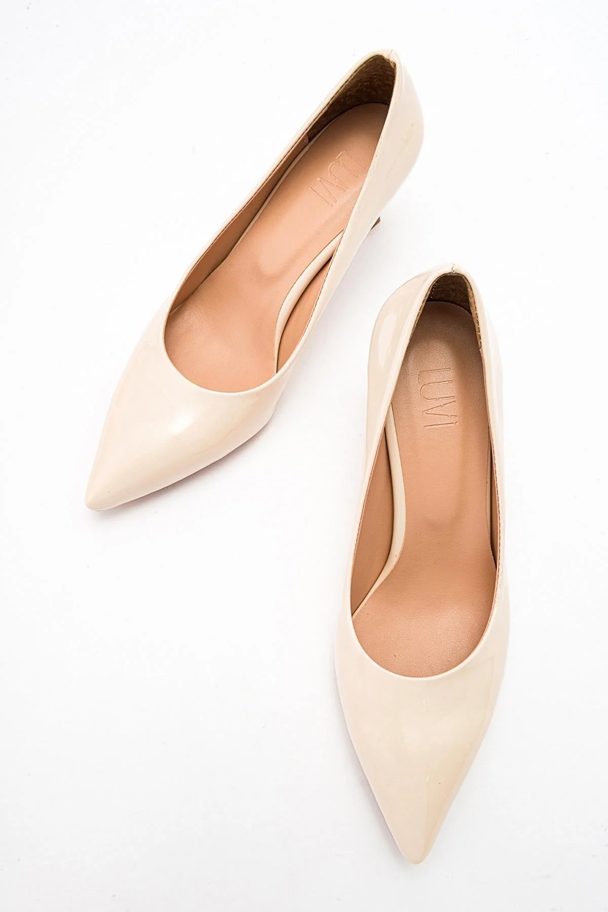 Pedra - Nude Heeled Shoe (Women) - Image 3