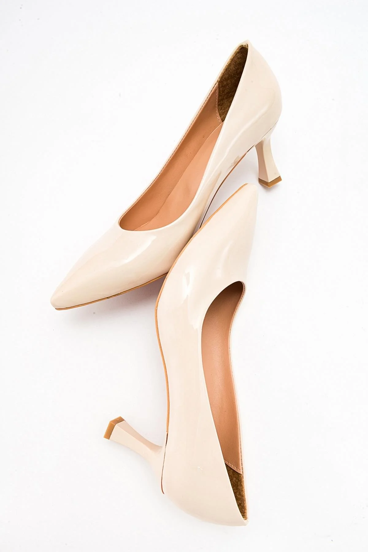 Pedra - Nude Heeled Shoe (Women) - Image 4